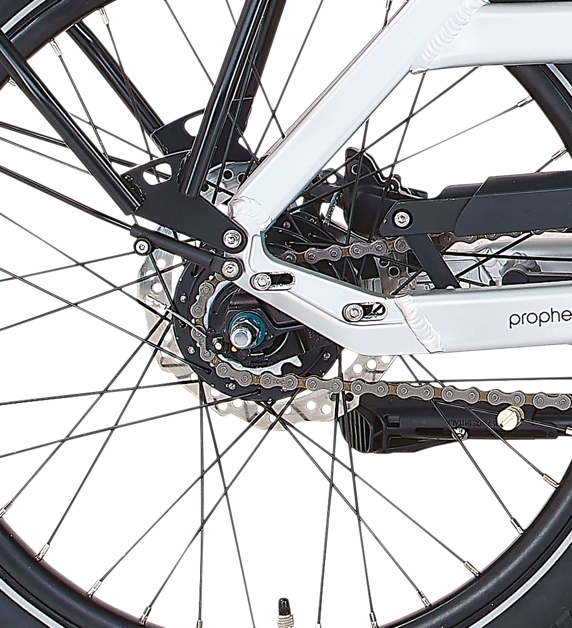 Prophete »Urbanicer 3.8« 7 Gang Shimano Nexus Schaltwerk Nabenschaltung Mittelmotor 250 W Pedelec, Elektrofahrrad für Damen und Herren