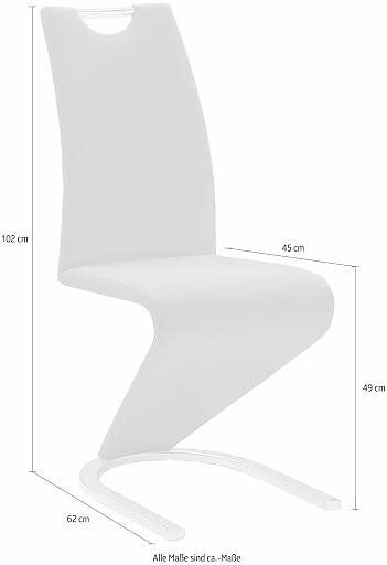 bis belastbar »Amado«, Rechnung Kg MCA furniture bestellen auf 120 Kunstleder, (Set), Stuhl 2er-, St., 2 Freischwinger 4er-, 6er-Set,