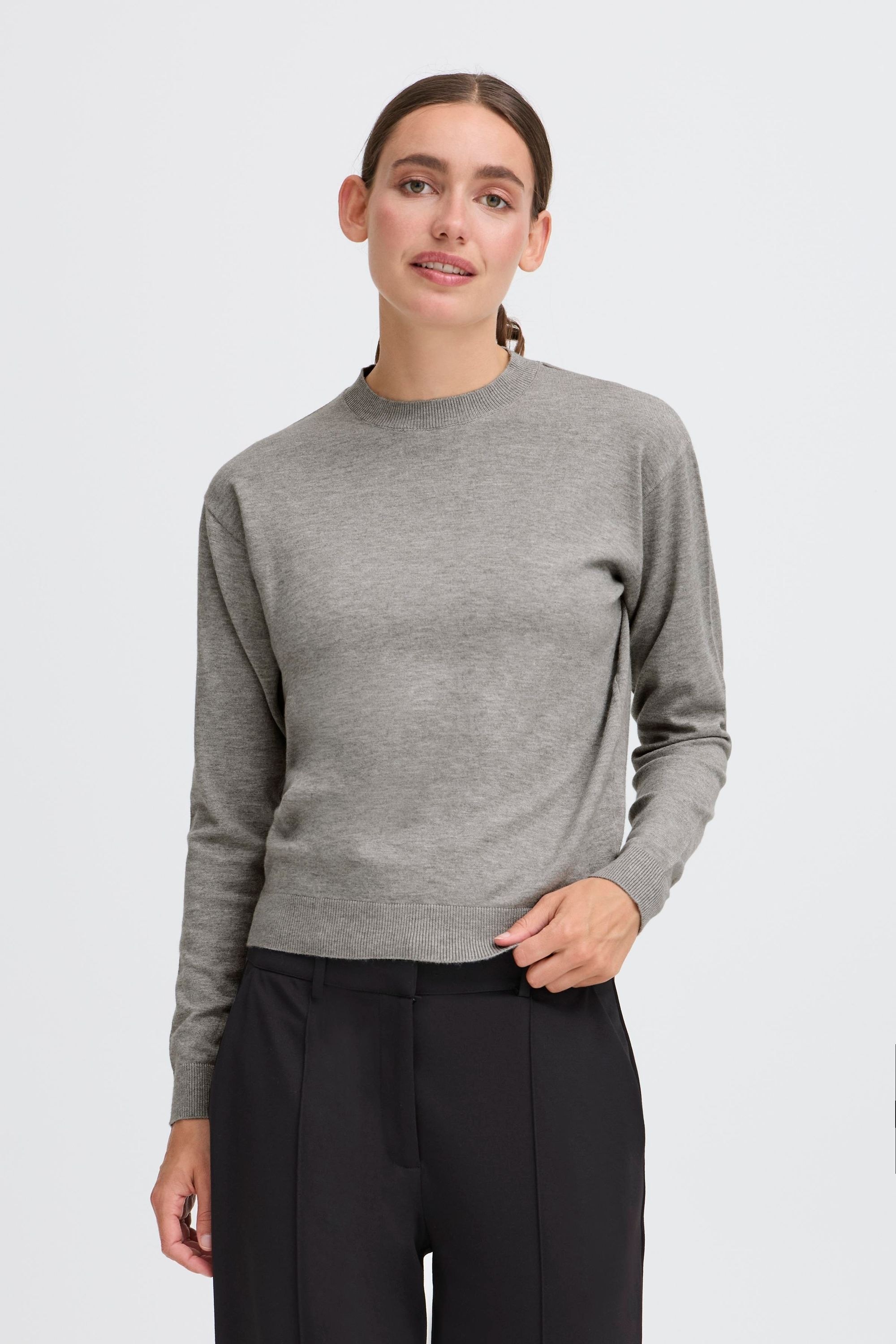 OXMO Strickfleece-Pullover »Strickpullover OXScanny«