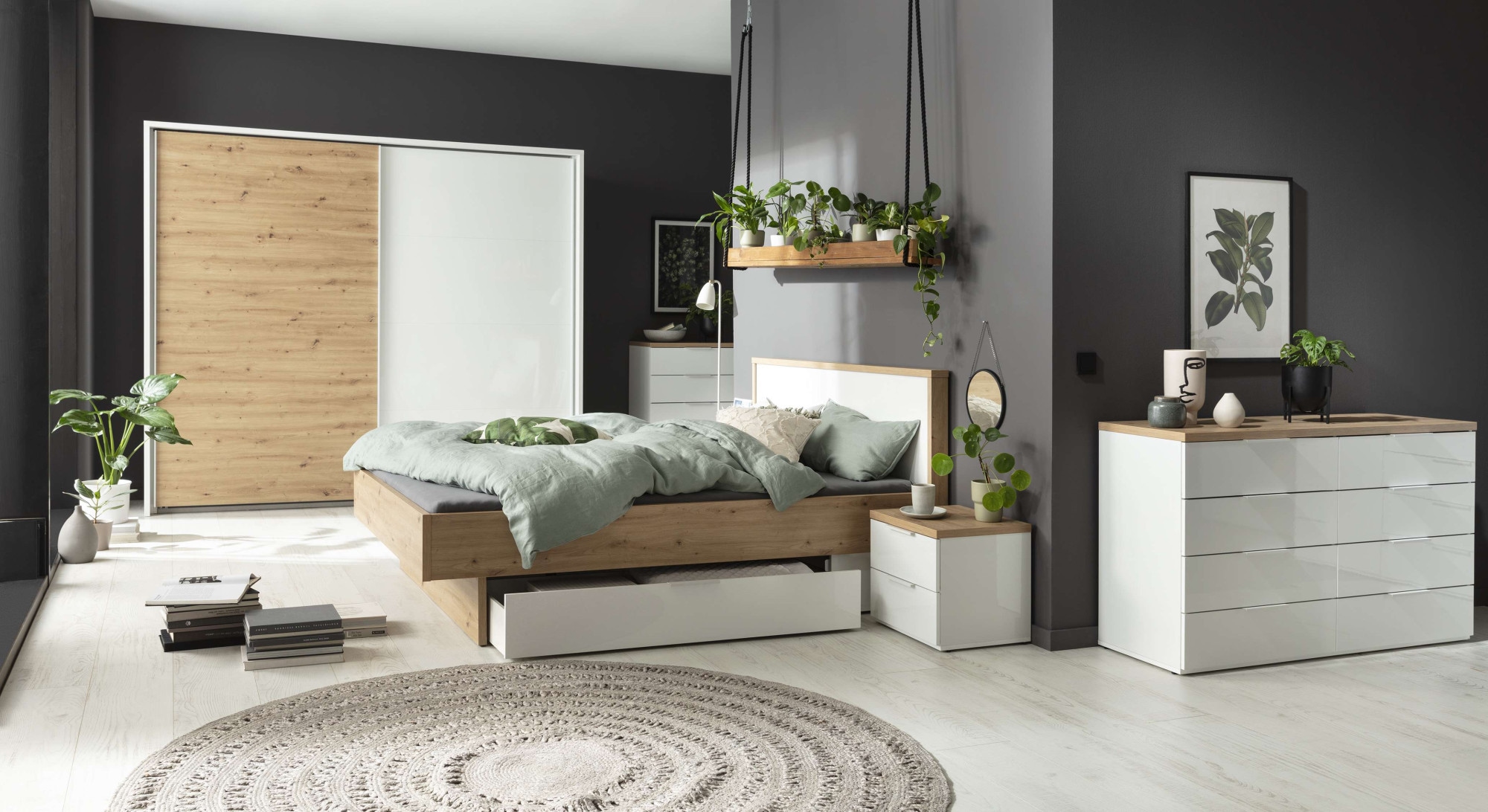 Composad Bettgestell »King-Size-Bett«, (1 tlg.), Mit Platz für Aufbewahrungsschublade (nicht enthalten)