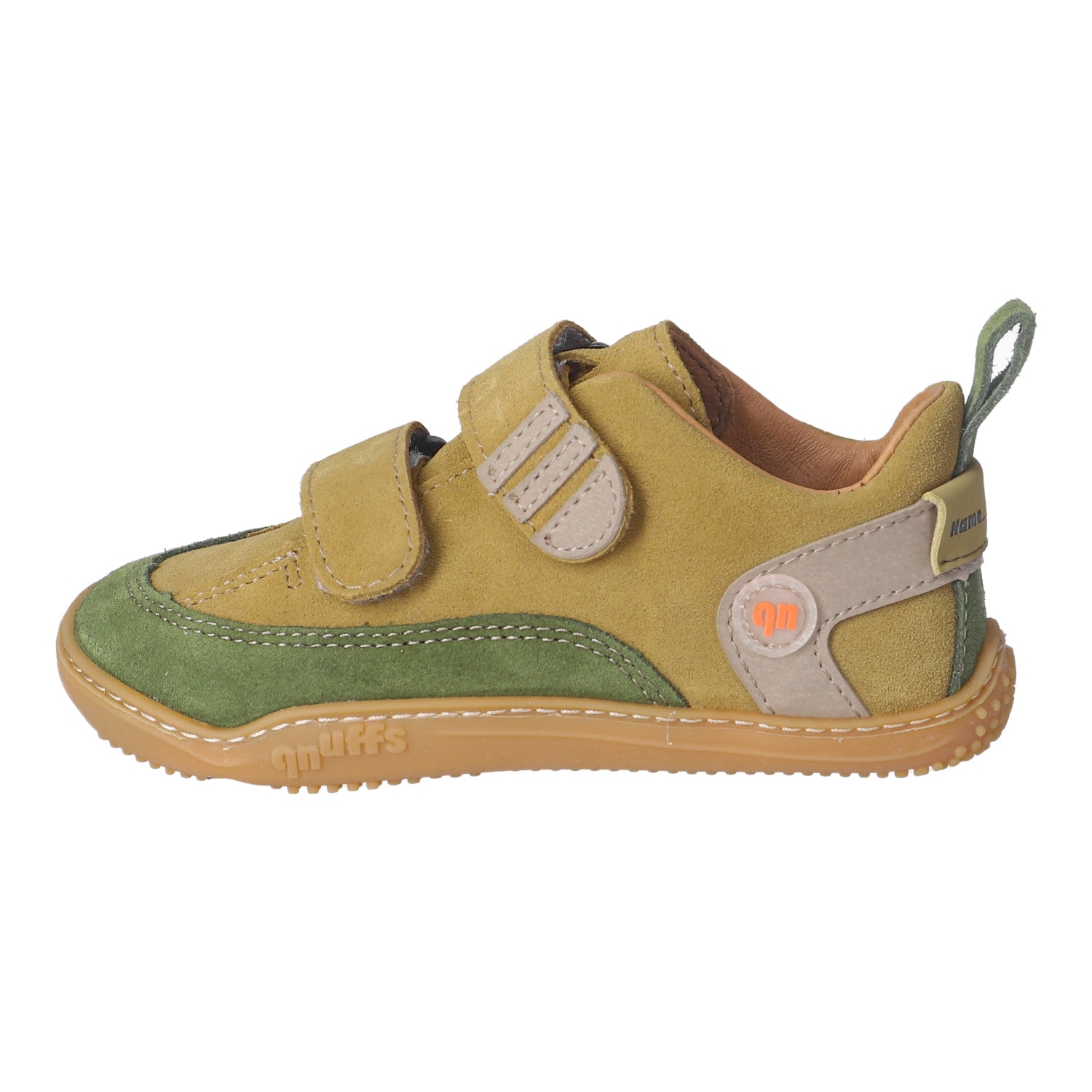qnuffs Barfußschuh »Ahorn«  Klettschuh, Kinderschuh mit Nullsprenung