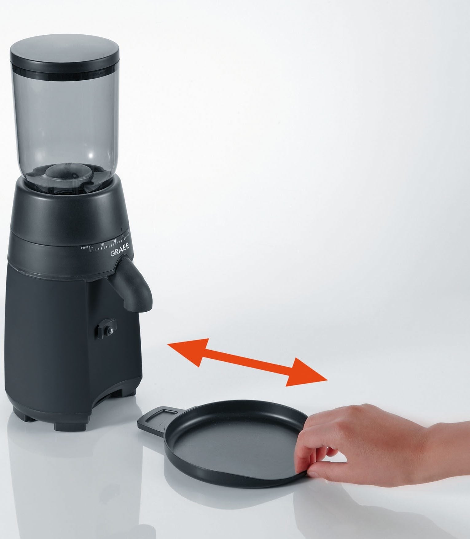 Graef Kaffeemühle »CM 702« 128 W Kegelmahlwerk 250 gBohnenbehälter