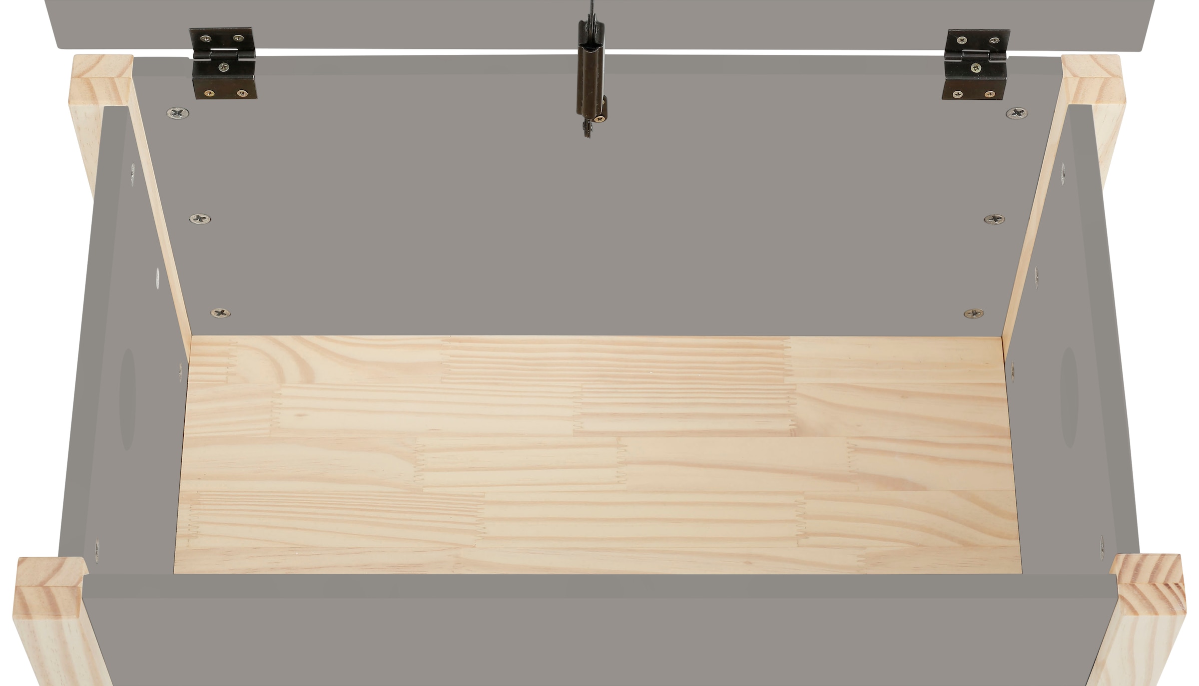 Lüttenhütt Truhe »Meentje«, Nachtkommode mit bestellen der bequem Breite Tür, hinter Einlegeboden 40 cm
