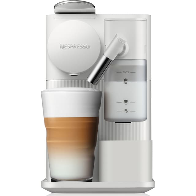 Nespresso Kapselmaschine »Lattissima One EN510.W von DeLonghi, White«, inkl.  Willkommenspaket mit 7 Kapseln mit 3 Jahren XXL Garantie