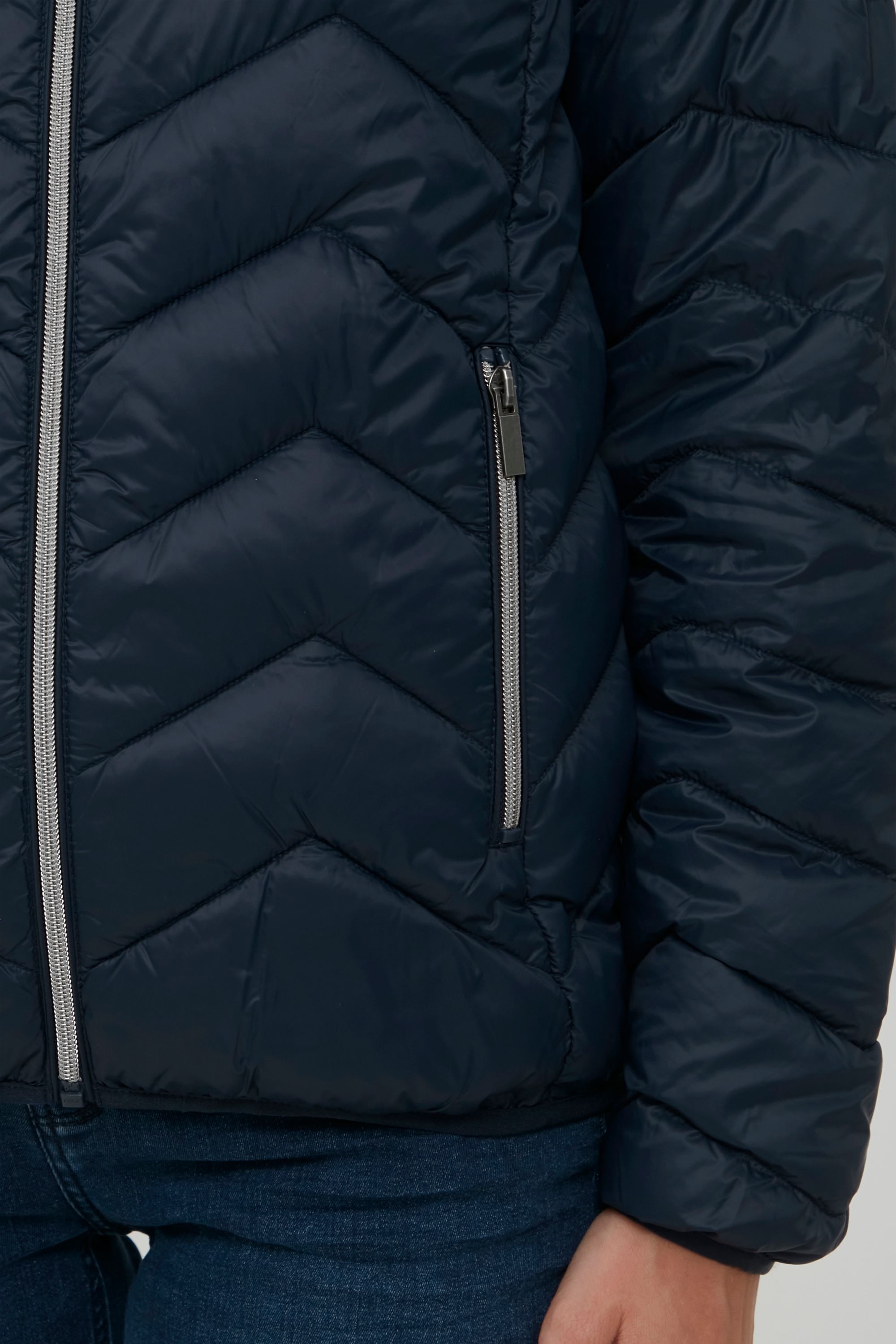 fransa Steppjacke »Steppjacke FRBapadding«, mit Kapuze