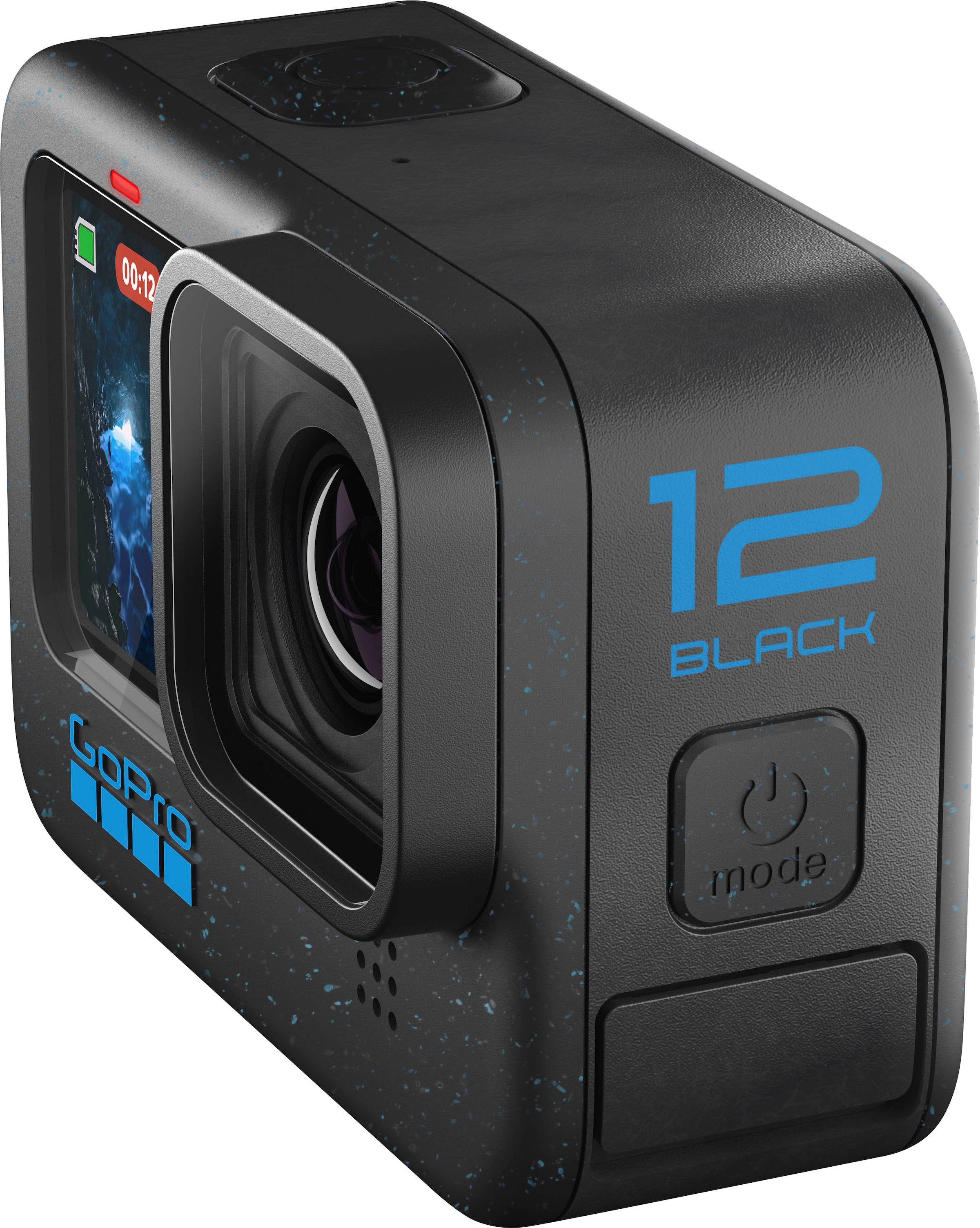 GoPro Camcorder »HERO12 5,3K, Garantie | XXL ➥ UNIVERSAL 3 Zubehörpaket«, (Wi-Fi) Bluetooth-WLAN Jahre