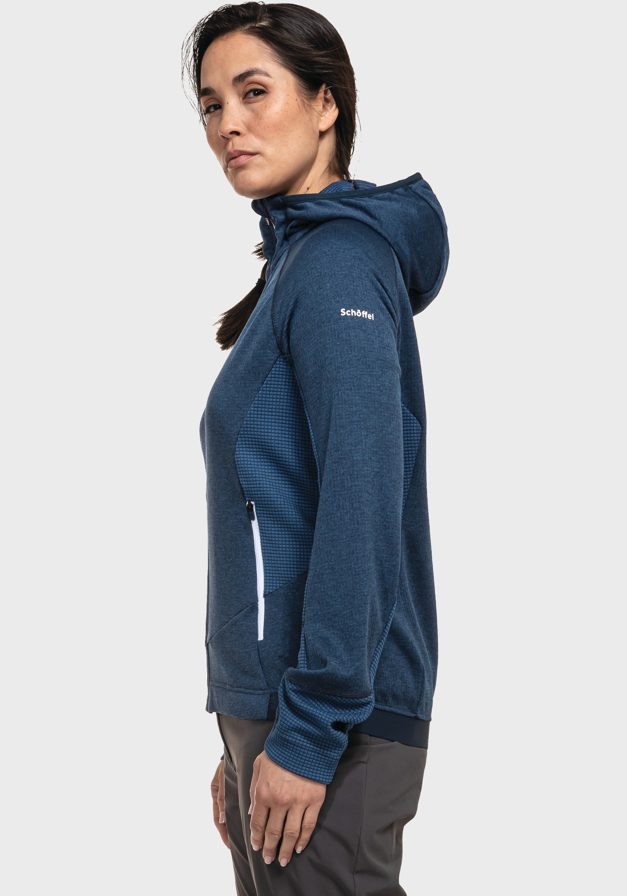 Schöffel Fleecejacke »Fleece Hoody Forillon L«, mit Kapuze
