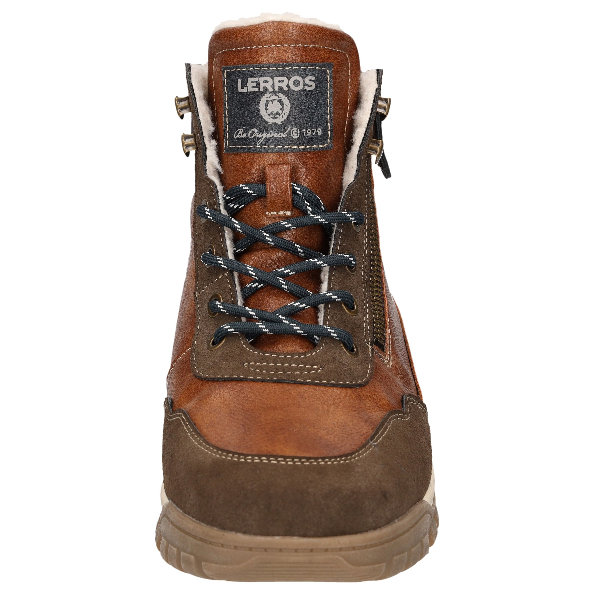 LERROS Winterboots  Schnürboots, Outdoorboots mit Ziereißverschluss außen