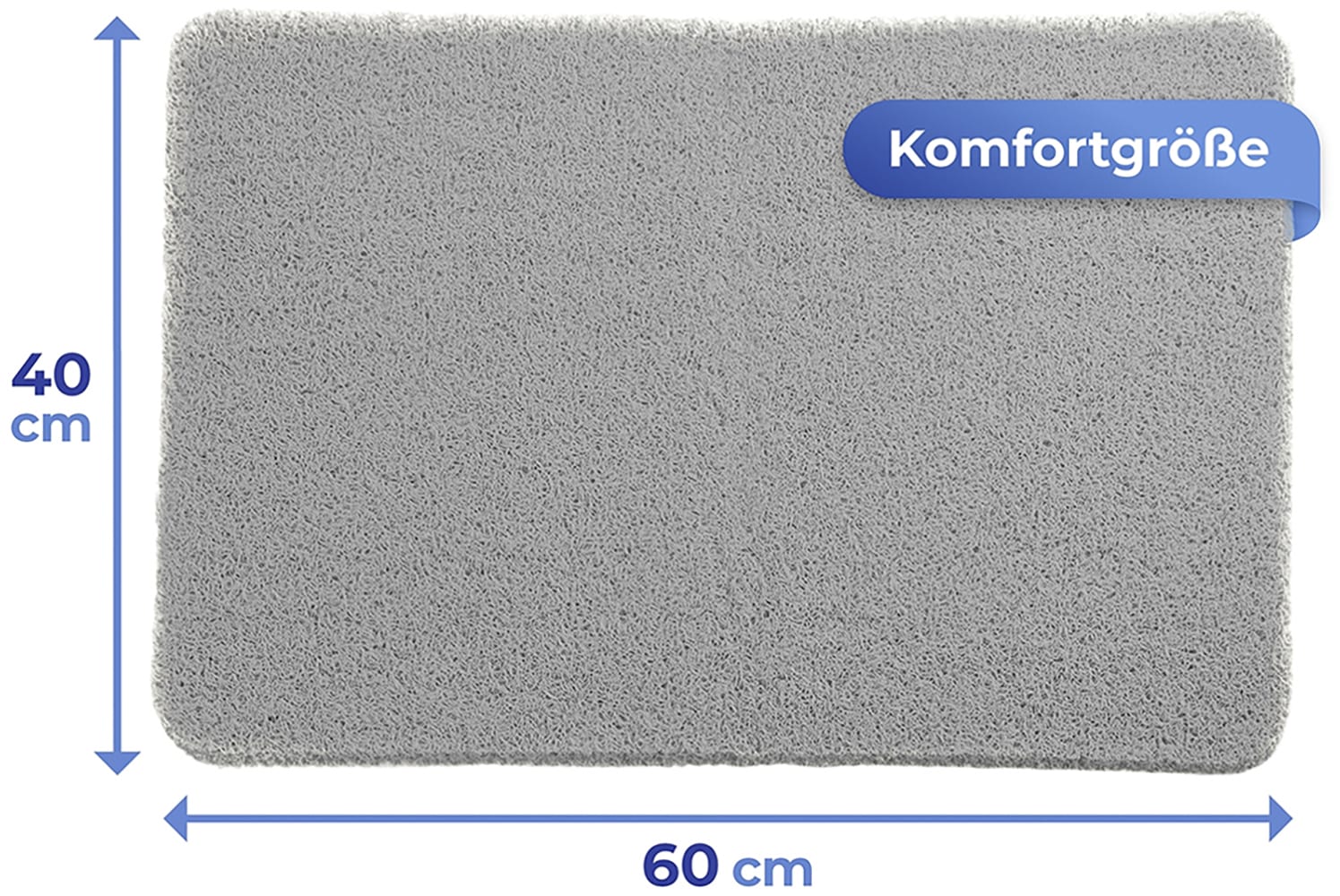 Maximex Duschmatte »Wellness« schnell trocknend Reinigung und Massage der Füße, rutschfester Netzboden, Wasserablauf