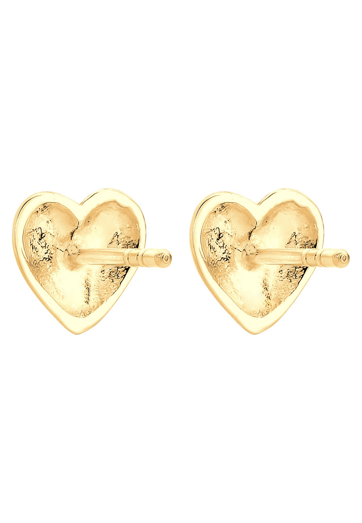 Elli Paar Ohrstecker »Ohrringe Herz Liebe Basic Filigran 925 Sterling Silber«