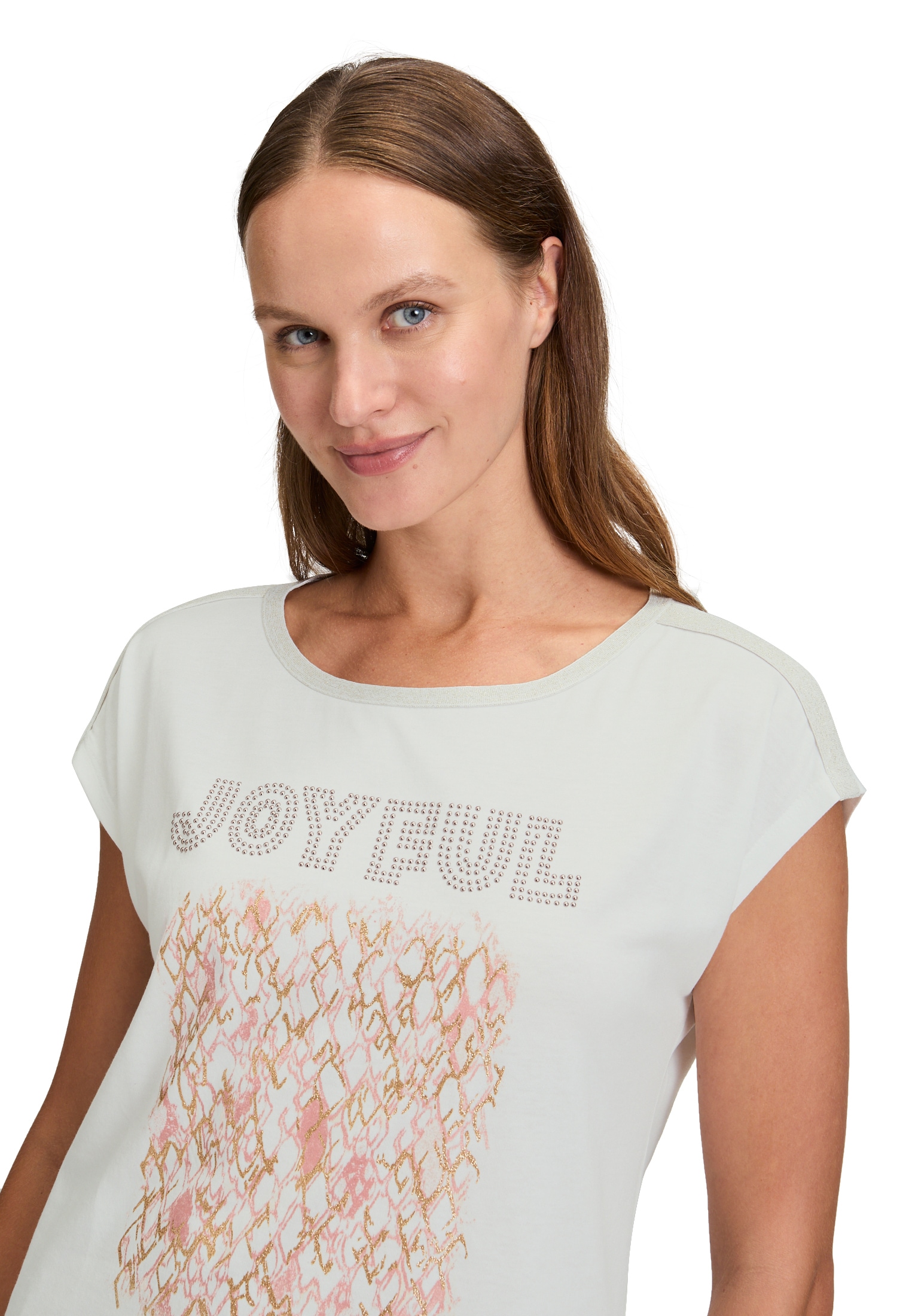 Betty Barclay Kurzarmshirt »Blusenshirt mit U-Boot-Ausschnitt«