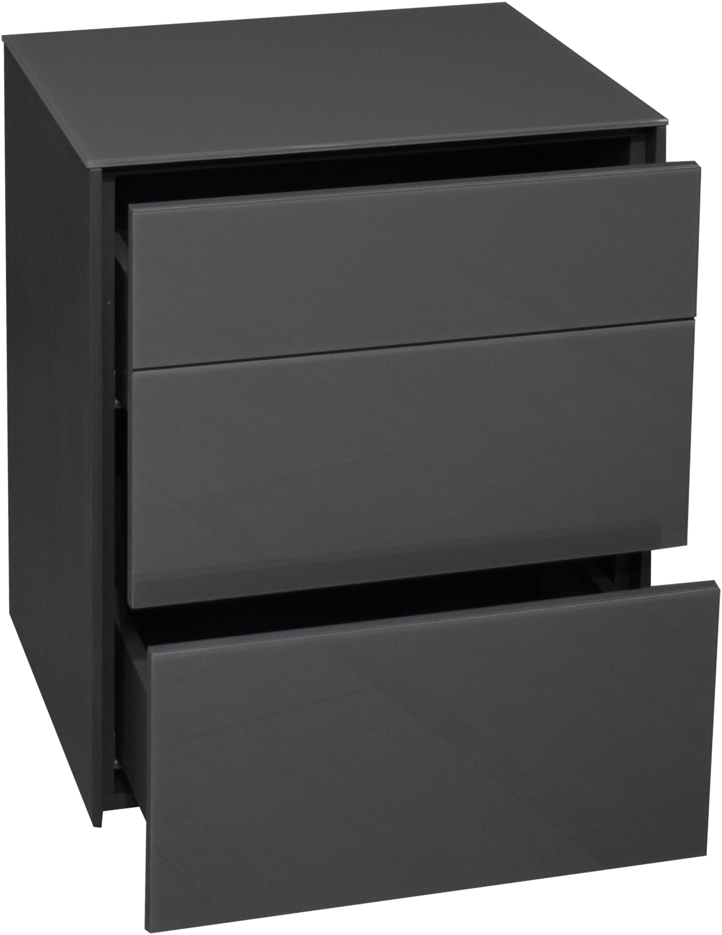 Mäusbacher Kommode »Imola TOPSELLER!«, (OTTOs Choice), Mäusbacher Kommode, mit Glasfront und Glasoberplatte, 2 Schubladen
