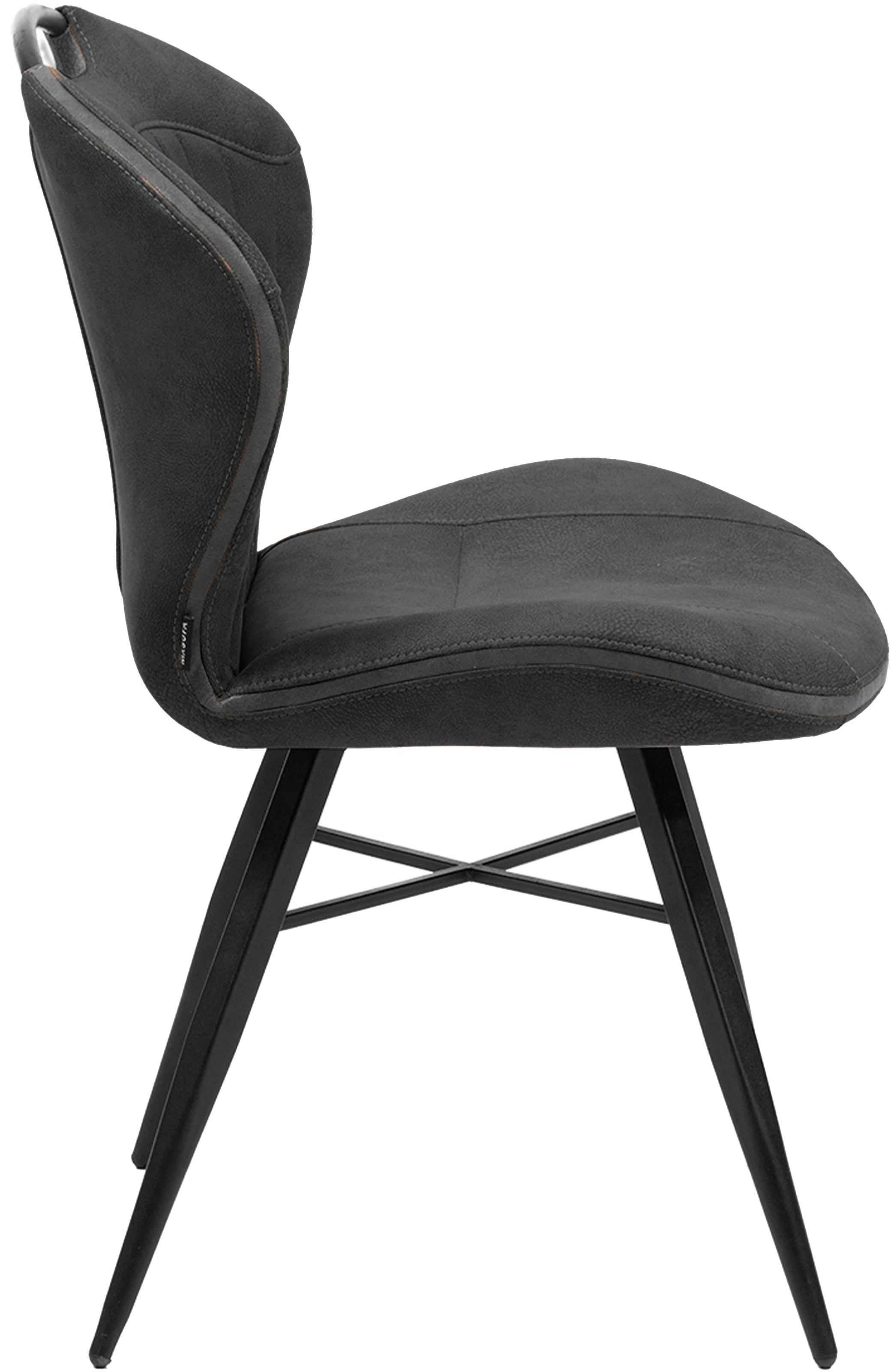 OMG Design Esszimmerstuhl »Mace« (Set) 1 Stk.Lederoptik, pflegeleicht, mit praktischem Griff