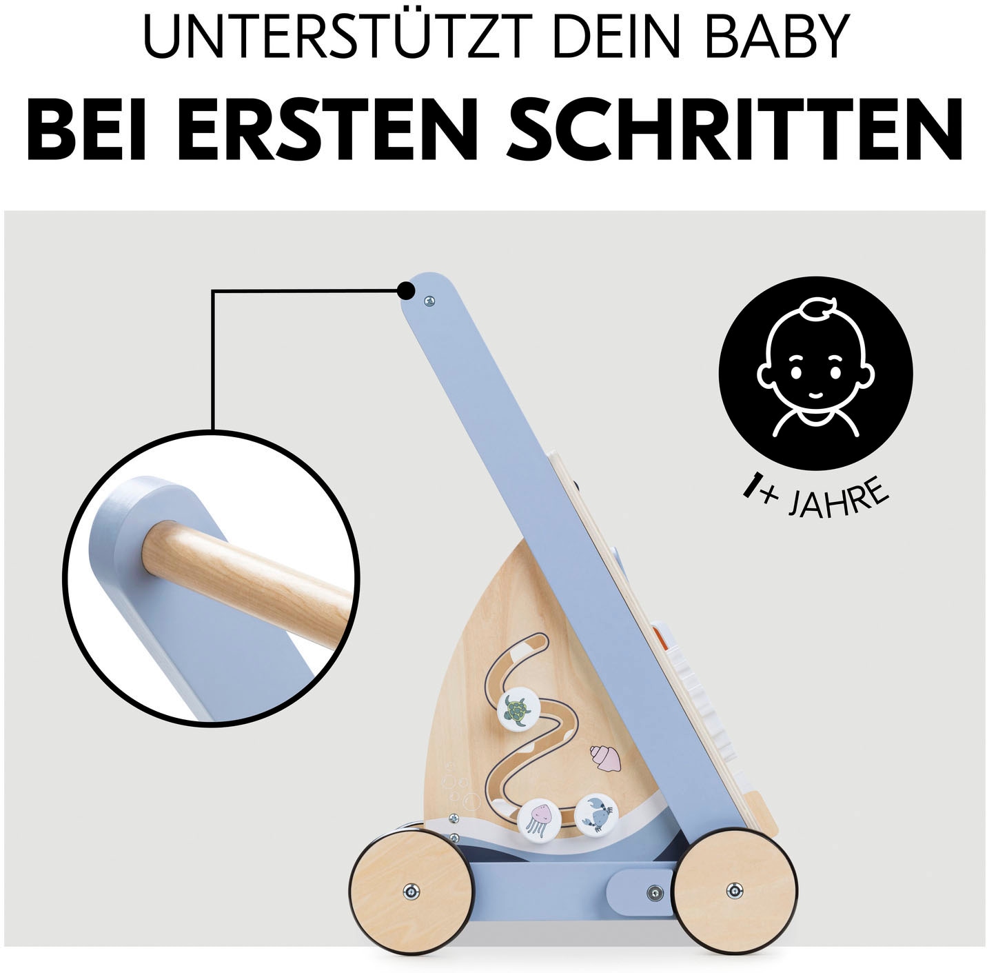 Hauck Lauflernwagen »Learn to Walk«, FSC® - schützt Wald - weltweit