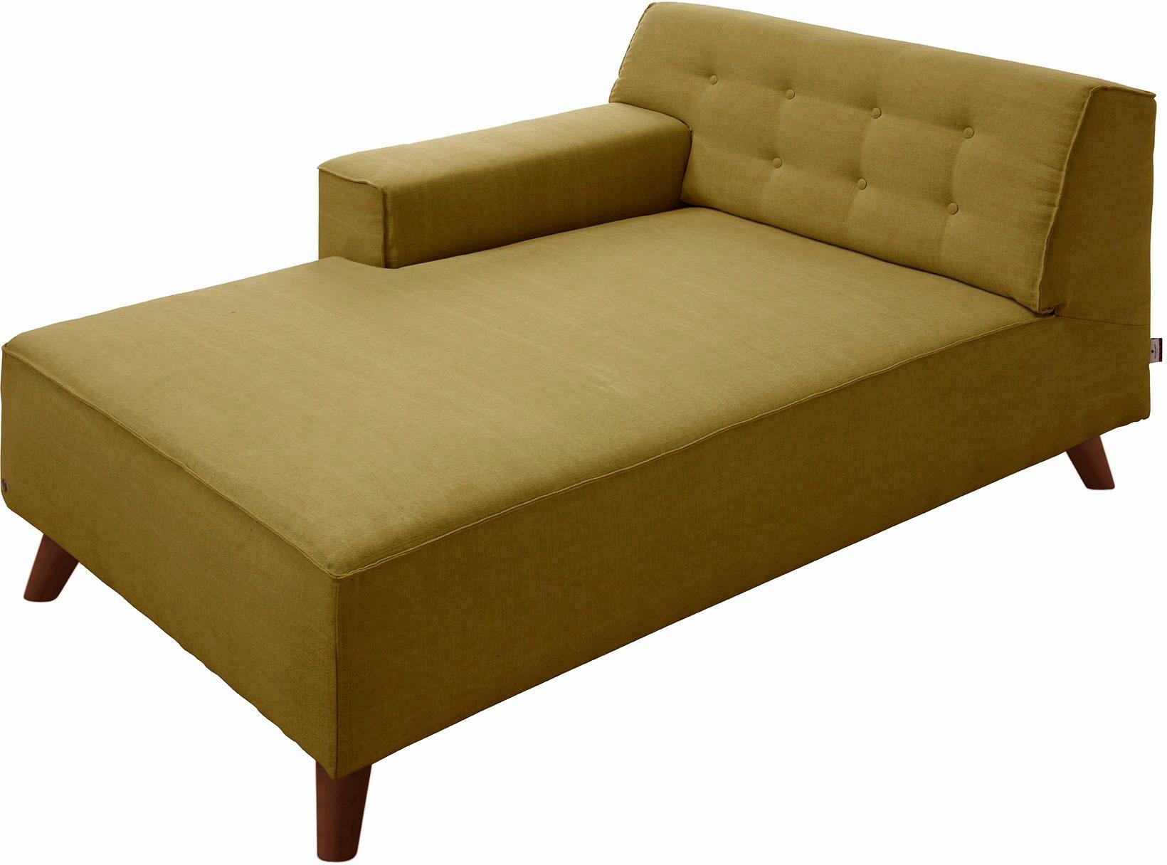 TOM TAILOR Chaiselongue »NORDIC CHIC«, im Retrolook, Füße nussbaumfarben kaufen
