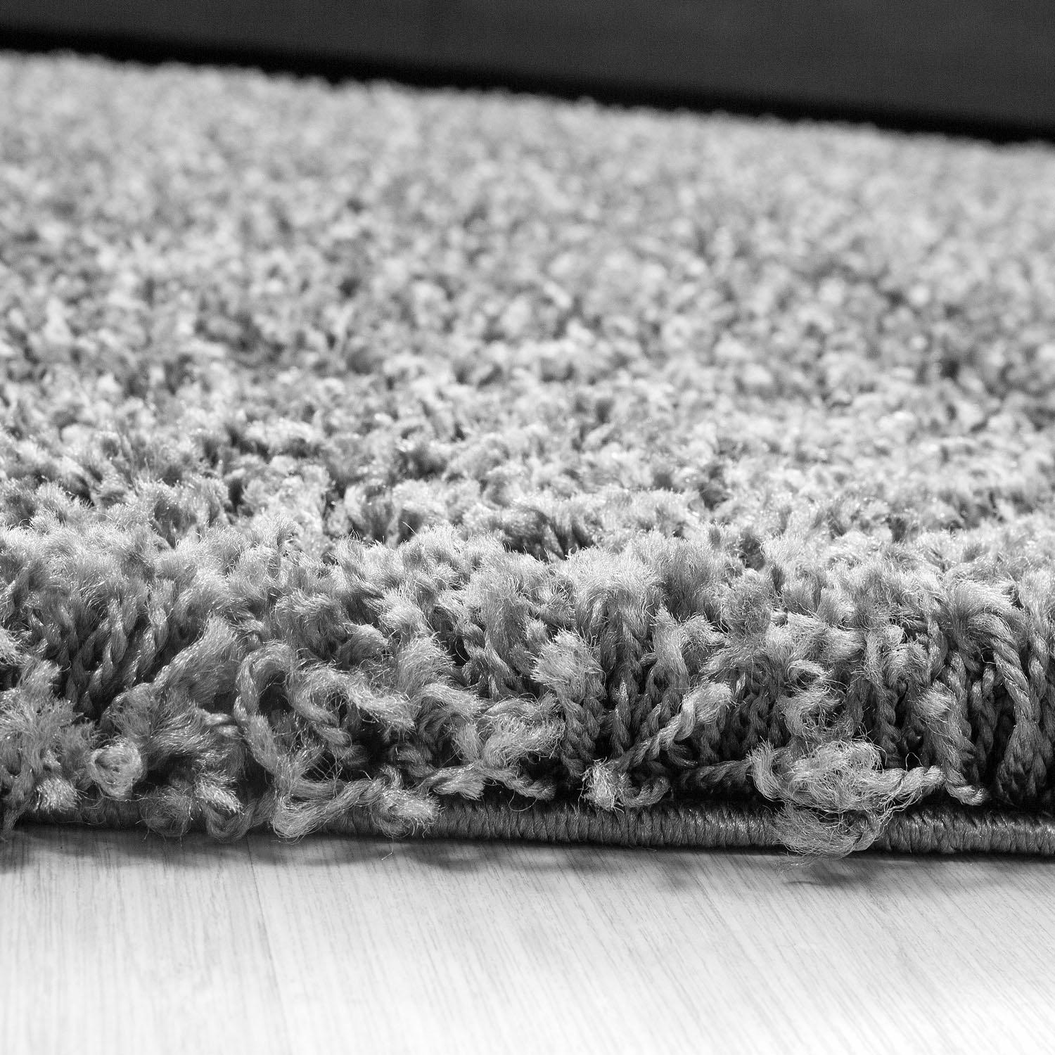 Ayyildiz Teppiche Hochflor-Teppich »Life Shaggy 1500«, rund, 30 mm Höhe, auch in rechteckig, Wohnzimmer, Langflor, große Farbauswahl