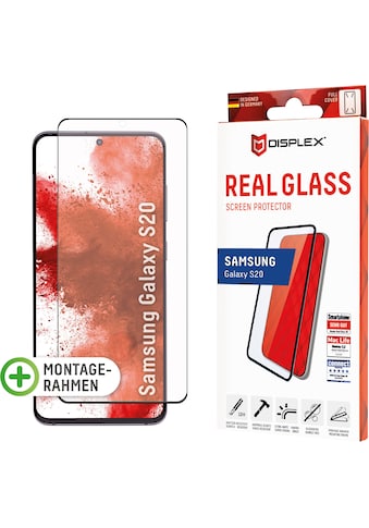 Displayschutzglas »DISPLEX Real Glass Panzerglas für Samsung Galaxy S20/S20 5G (6,2")«