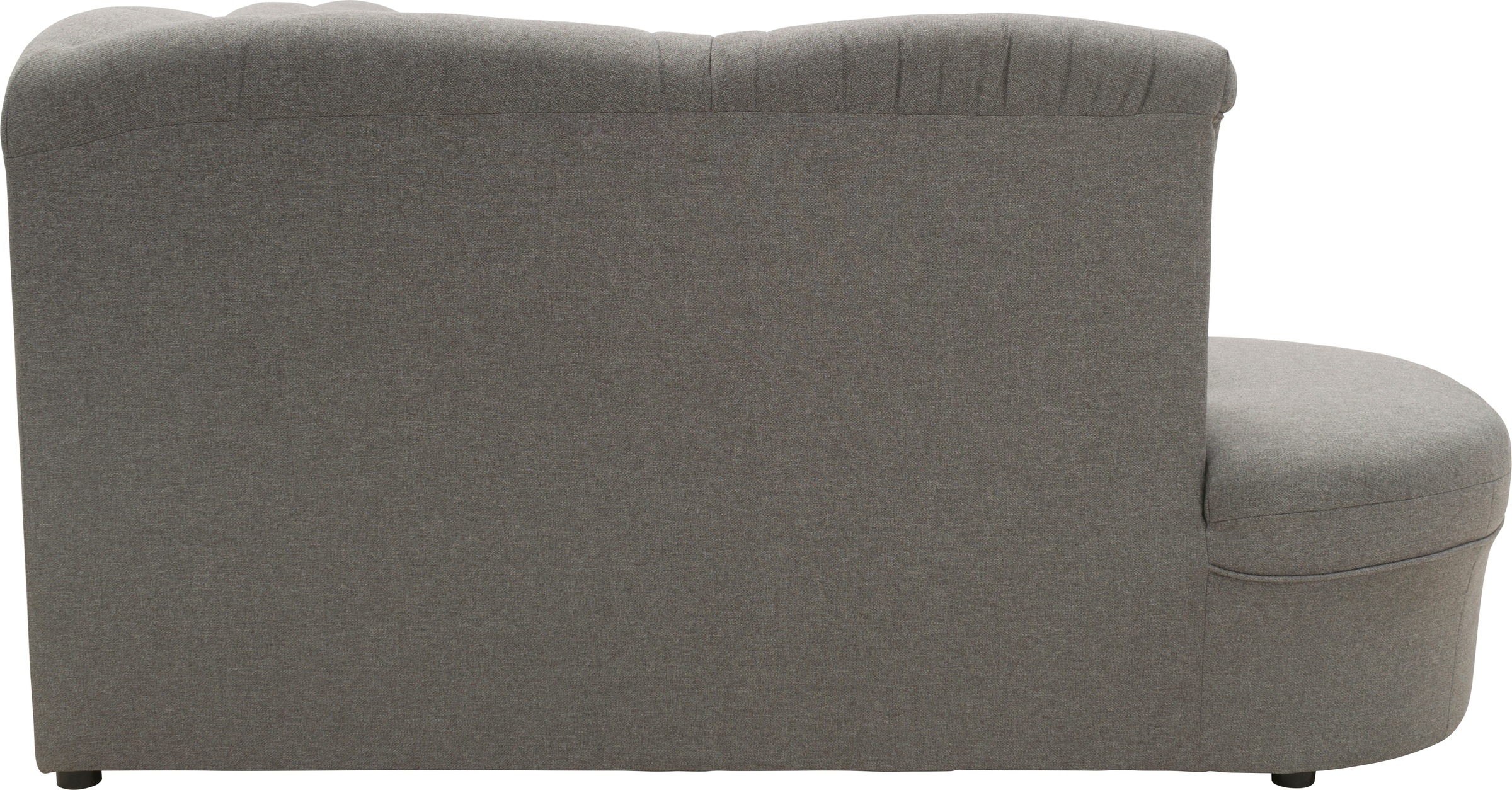 DOMO collection Ecksofa »Faenza für kleine Räume, Stellmaße 232,176cm, komfortabel, L-Form«, mit Ottomane, zeitlos, elegante Armlehnen, wahlweise mit Bettfunktion