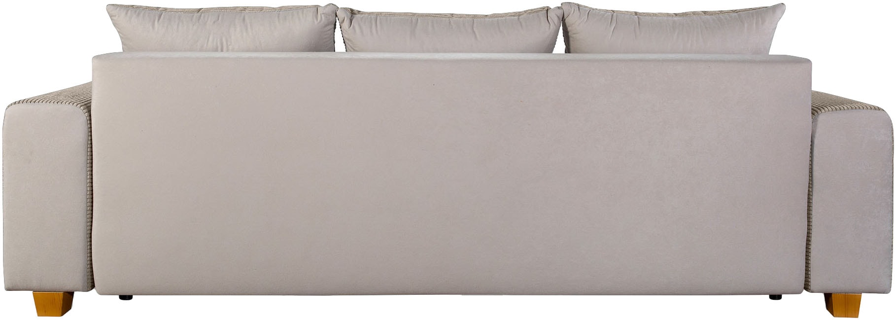 COLLECTION AB Schlafsofa »Yves, Liegefläche (B/T): 142/194 cm«, inkl. Bettfunktion, Bettkasten, Federkern & Zierkissen