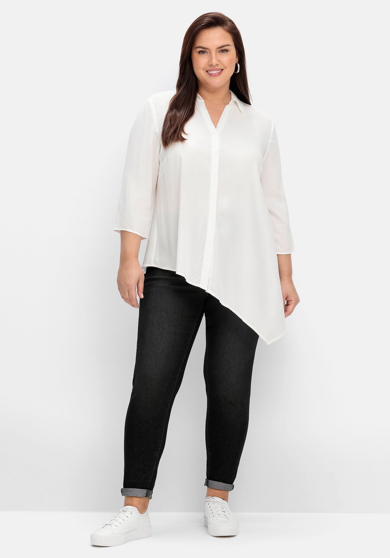 Sheego Jeansjeggings »Jeggings in individueller Waschung«
