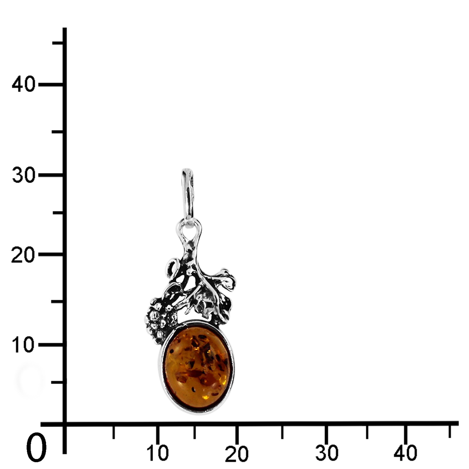 OSTSEE-SCHMUCK Kettenanhänger »- Vani - Silber 925/000 - Bernstein«