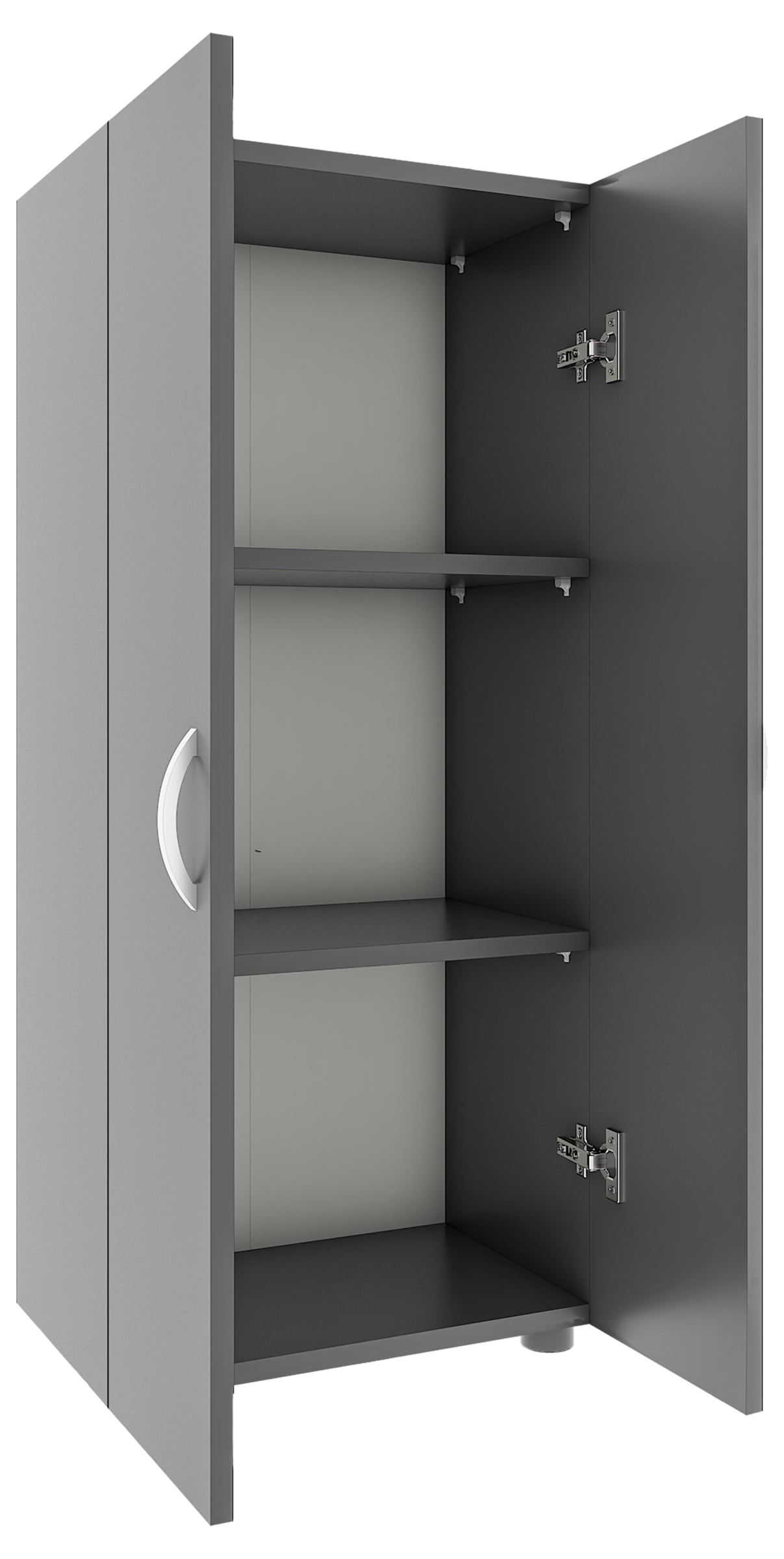 VCM Aktenschrank »Büroschrank Bücher Ordner Aktenschrank Ulas 3fach« 1 Stk. tlg.