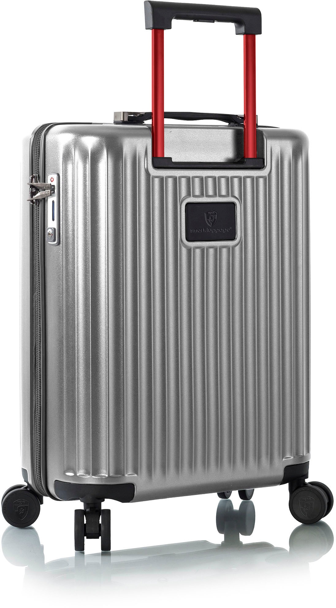 Heys Hartschalen-Trolley »Smart Luggage®, in verschiedenen Farben und Größen«, 4 Rollen, Heys x Joachim Llambi Handgepäck Smart Gepäck mit App-Funktion