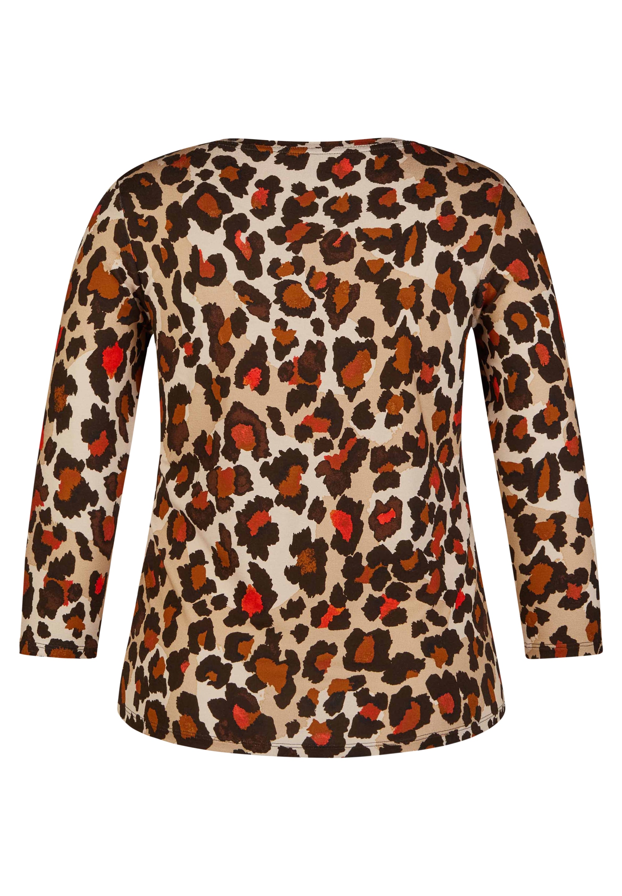 Rabe 3/4-Arm-Shirt, mit Leo-Print