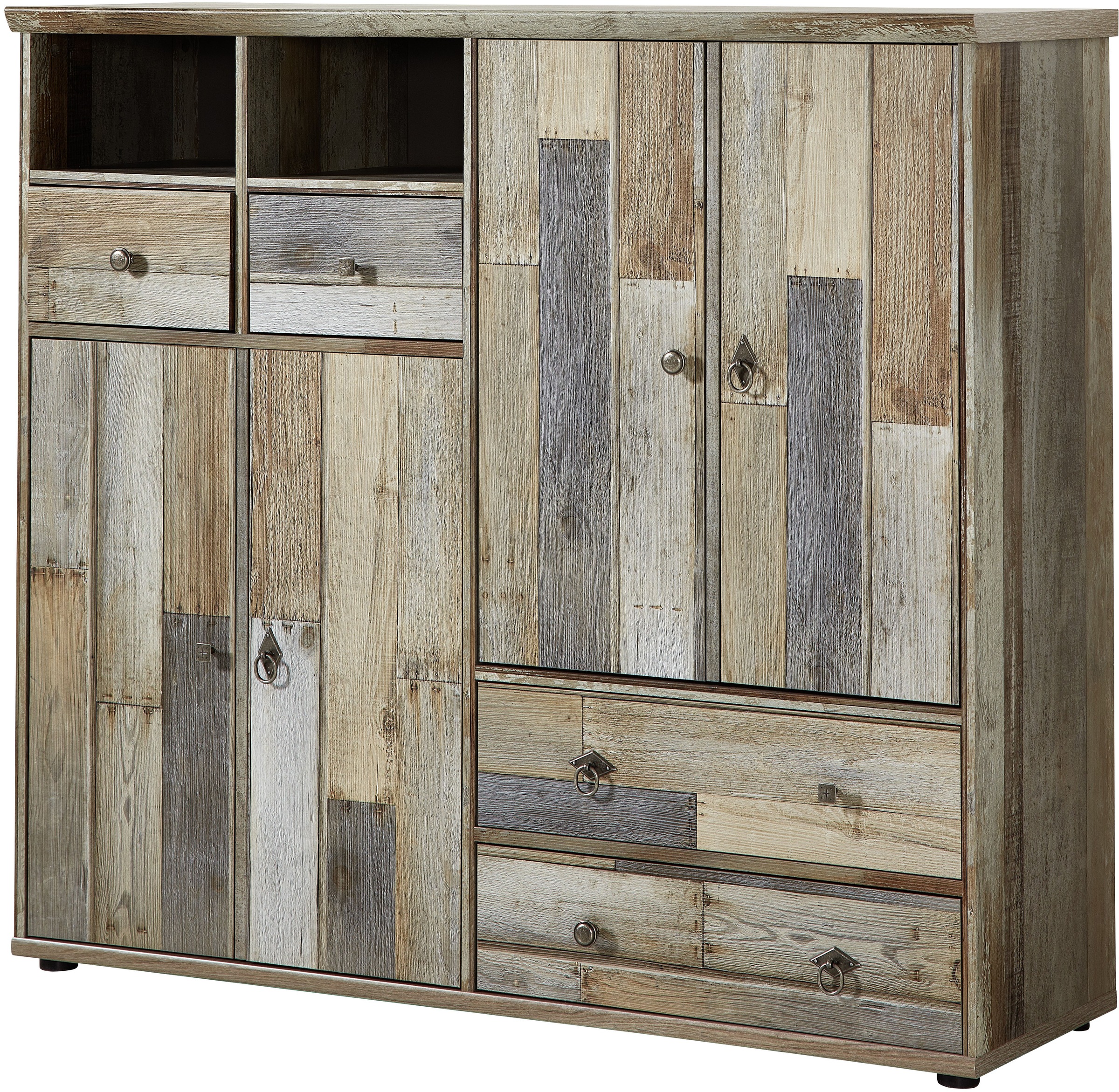 Innostyle Schuhschrank »BONANZA« 1 Stk. tlg. 4 türig, 10 Fächer, 4 Schübe, Softclose, ABS Kanten