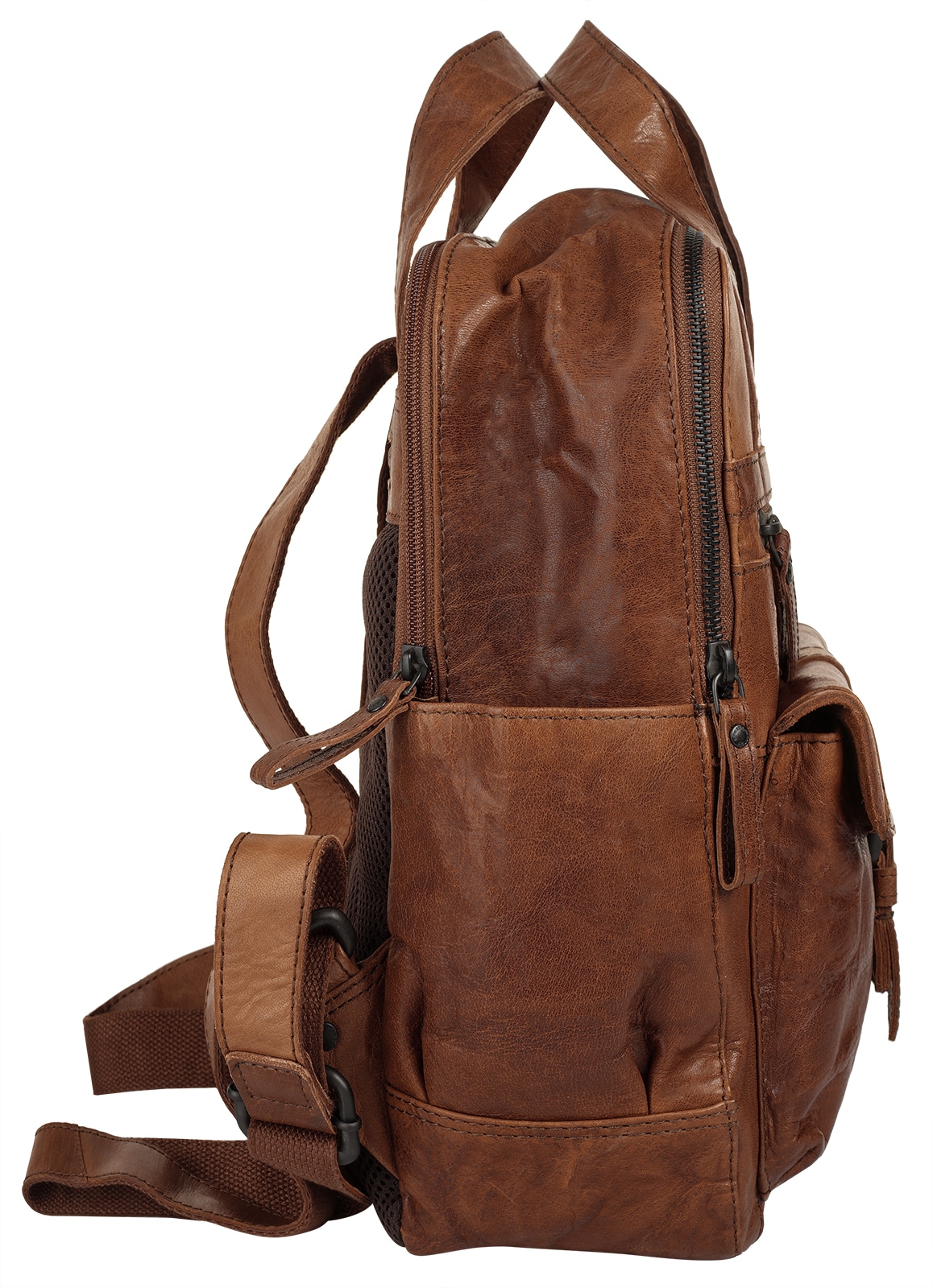Spikes & Sparrow Cityrucksack, echt Leder