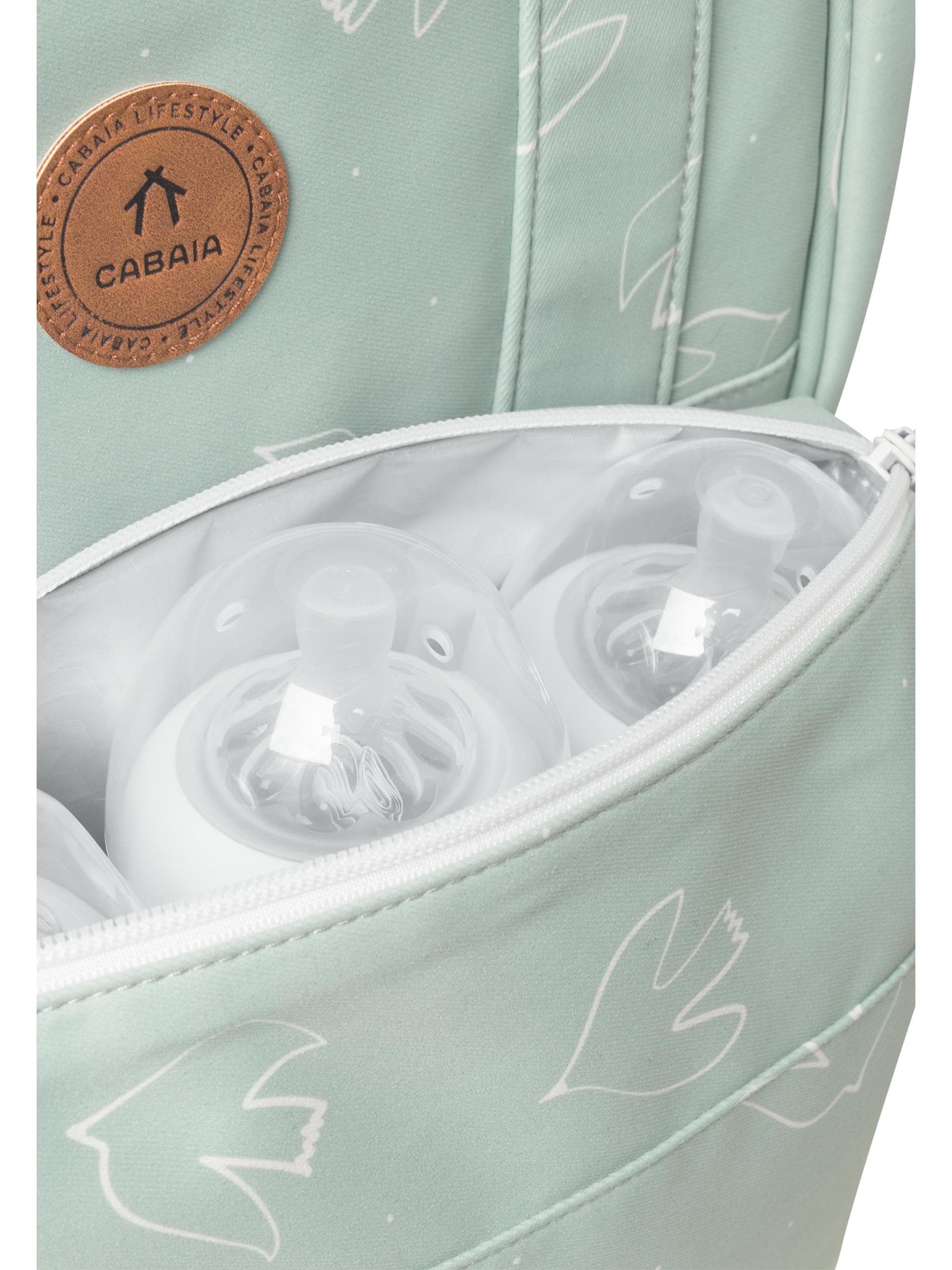 CABAIA Tagesrucksack »Tagesrucksack Baby Bag M«, Baby Wickeltasche mit vielen Fächern