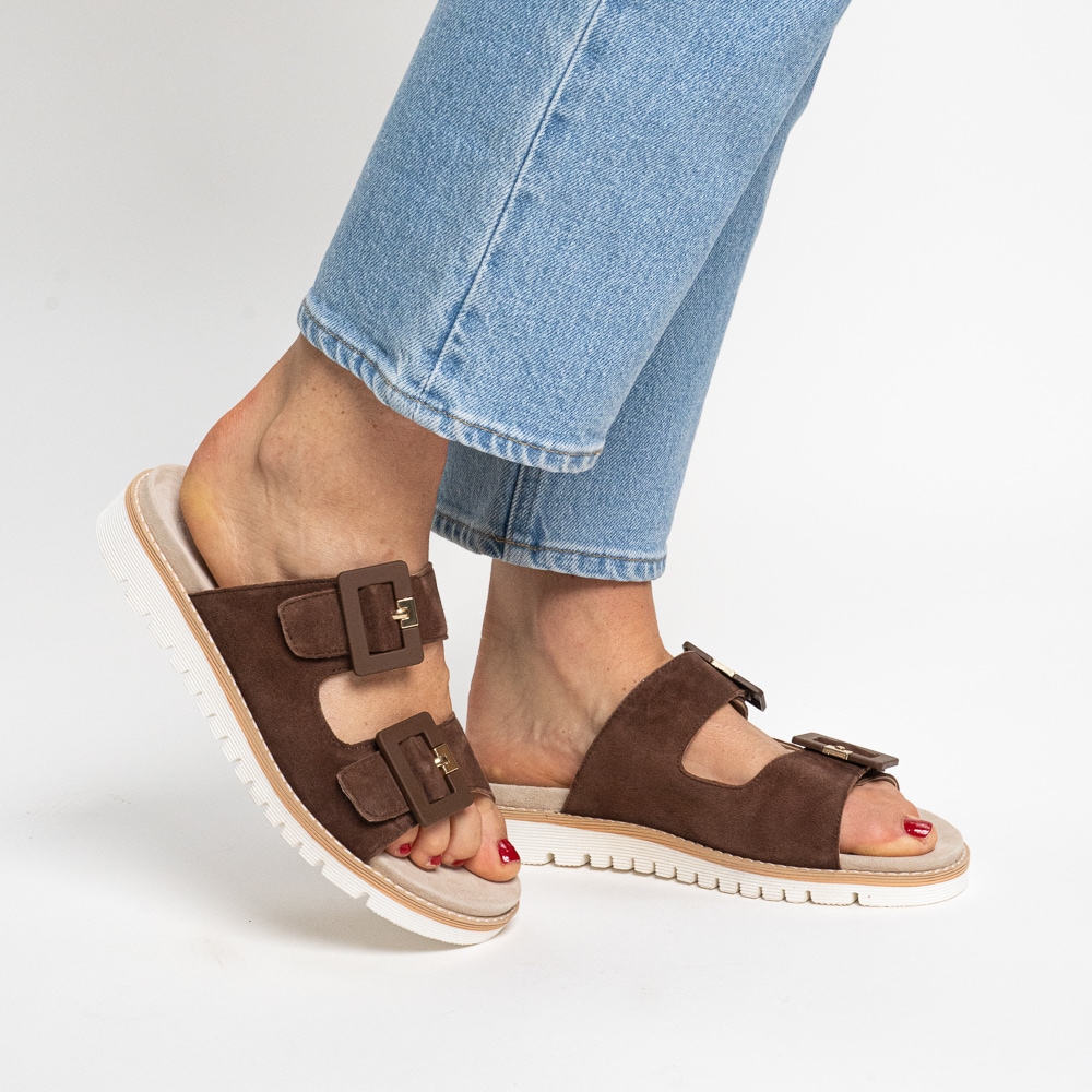 Ara Pantolette »KENT«  Schlupfschuh, Hausschuh, Bequemschuh in Komfortweite G (= weit)