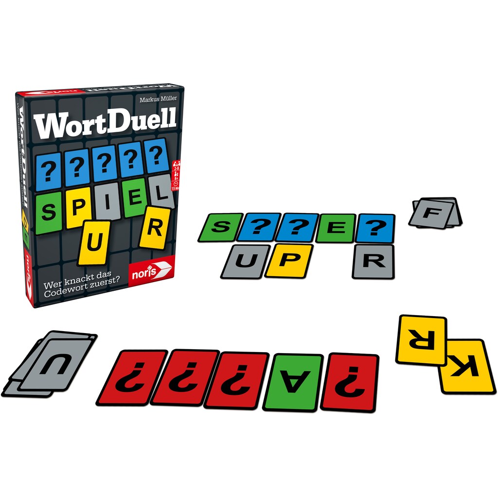 Noris Spiel »Wort Duell«, Made in Germany
