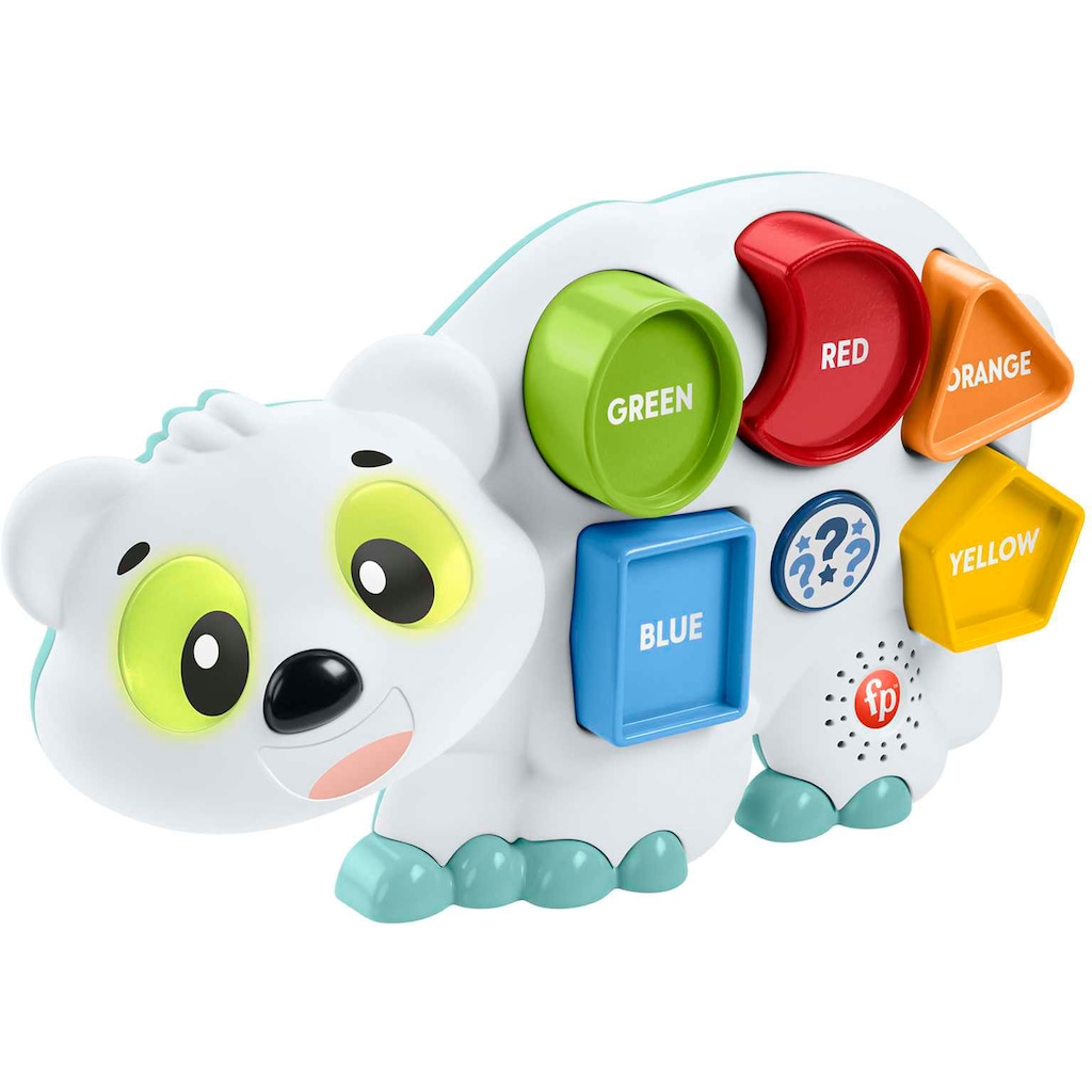 Fisher-Price® Lernspielzeug »BlinkiLinkis Formen Eisbär«, mit Licht und Sound