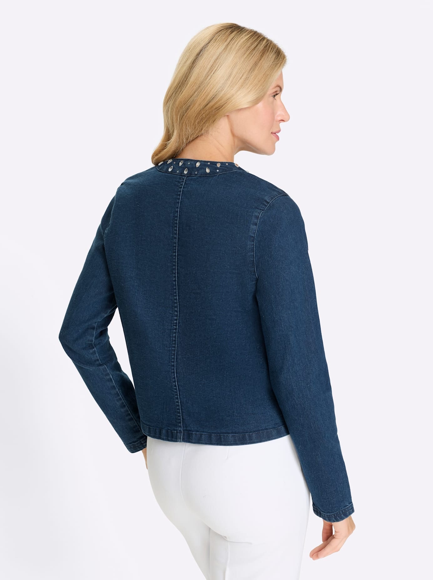Classic Basics Jeansjacke ohne Kapuze