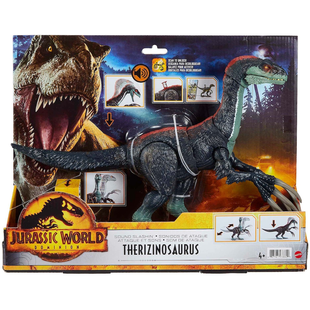 Mattel® Spielfigur »Jurassic World, Sound Slashin' Therizinosaurus«