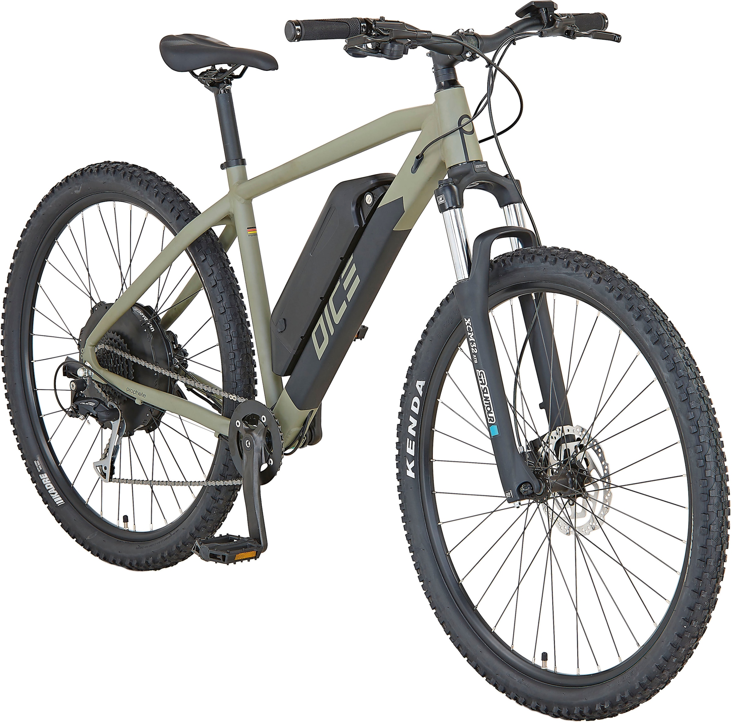 Prophete E-Bike »DICE 2.0«, 9 Gang, Shimano, Heckmotor 250 W