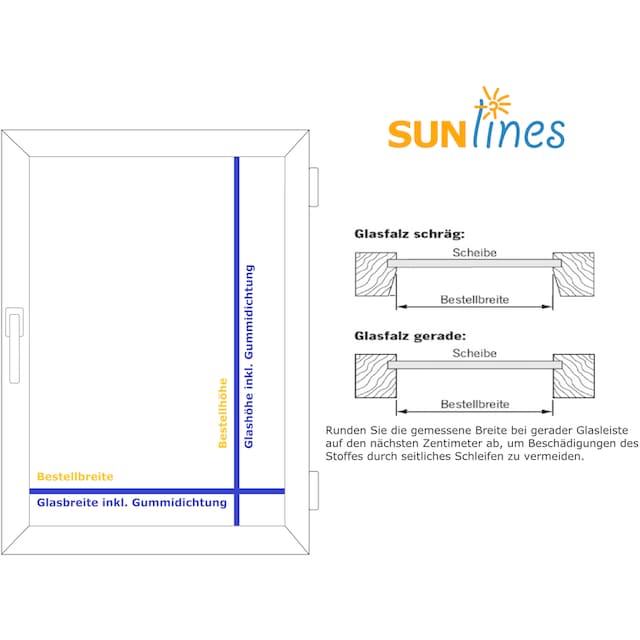 sunlines Klebe-Plissee »One Size Style Plain«, blickdicht, ohne Bohren,  verspannt, Höhe 100cm online kaufen