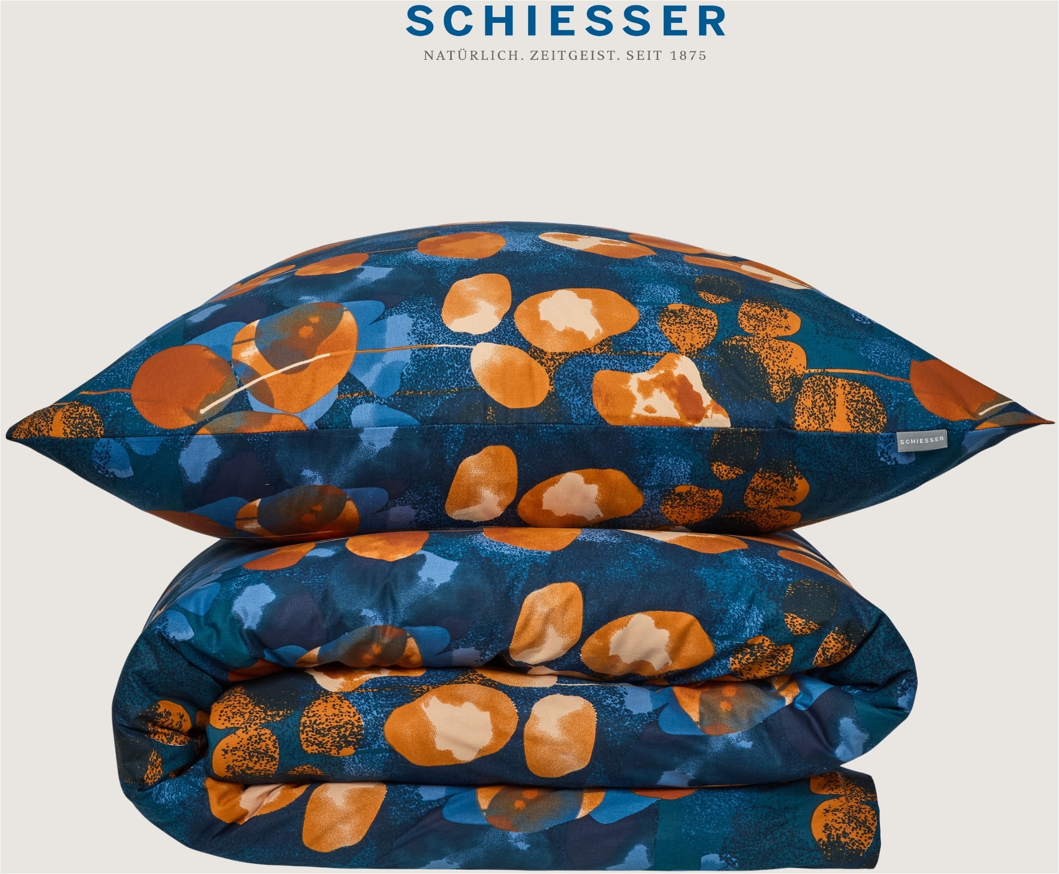 Schiesser Bettwäsche »Maxima aus weicher Baumwolle mit floralem Muster«, Made in Green