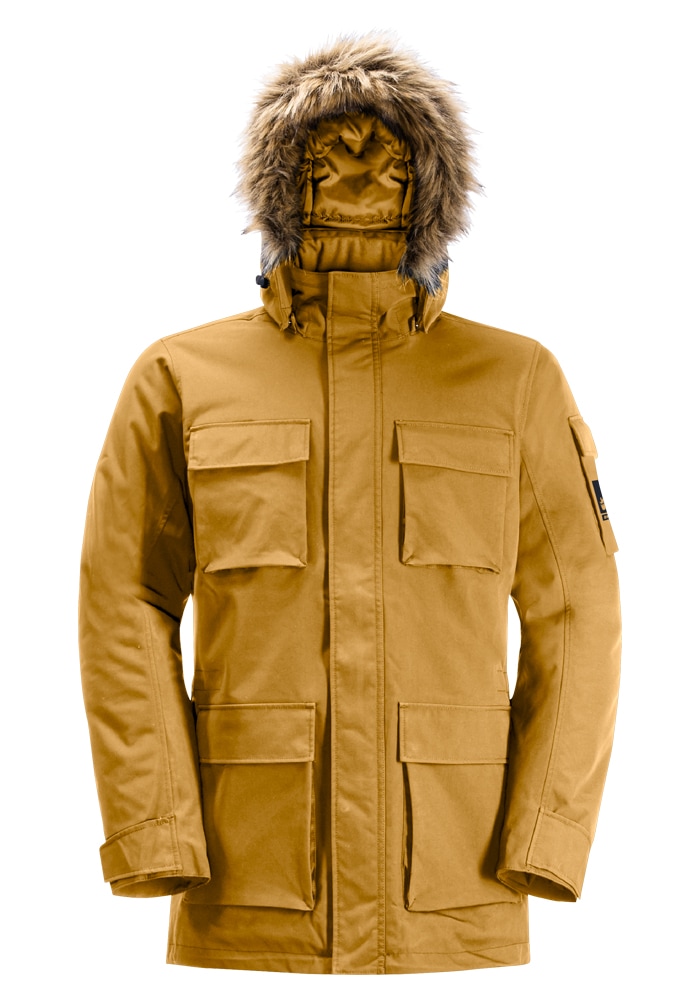 Jack Wolfskin Parka »GLACIER CANYON PARKA«, mit Kapuze