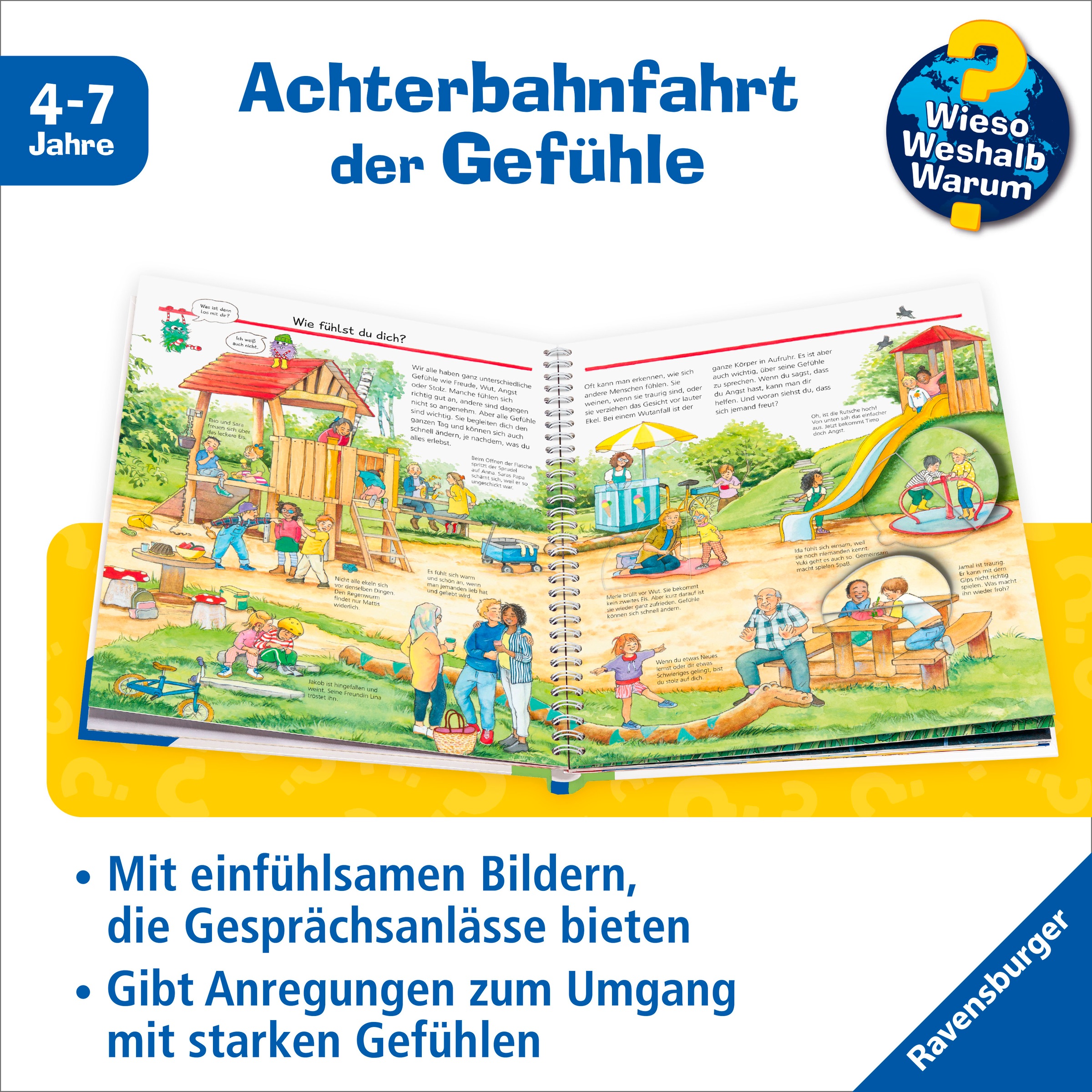 Ravensburger Buch »Wieso? Weshalb? Warum?, Band 58 - Unsere Gefühle«, Made in Europe
