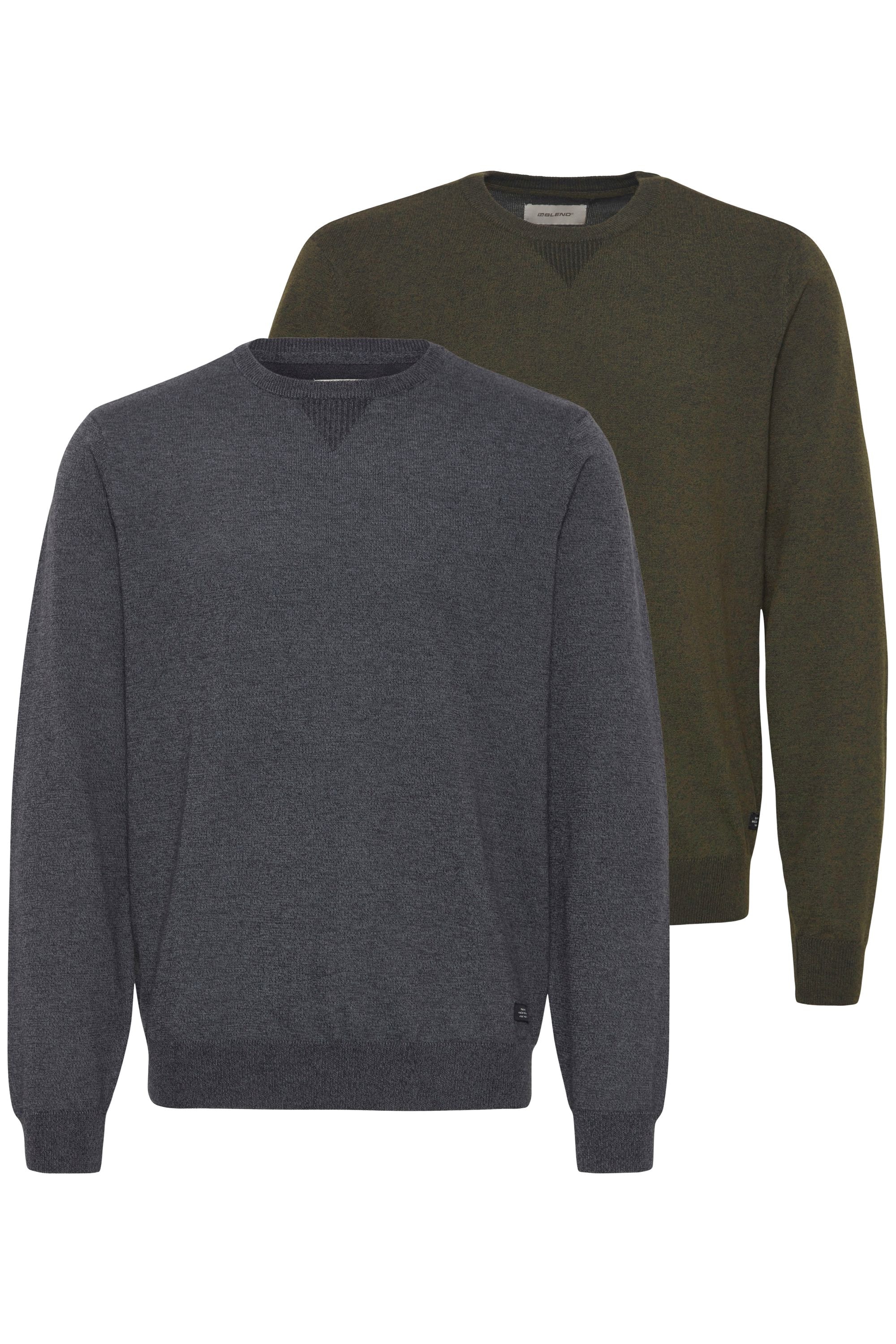 Blend Rundhalspullover »Rundhalspullover BHPullover 2 Pack«
