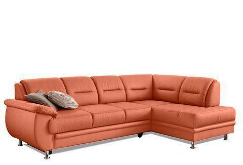 sit&more Ecksofa »Mailand L-Form«, wahlweise mit Bettfunktion