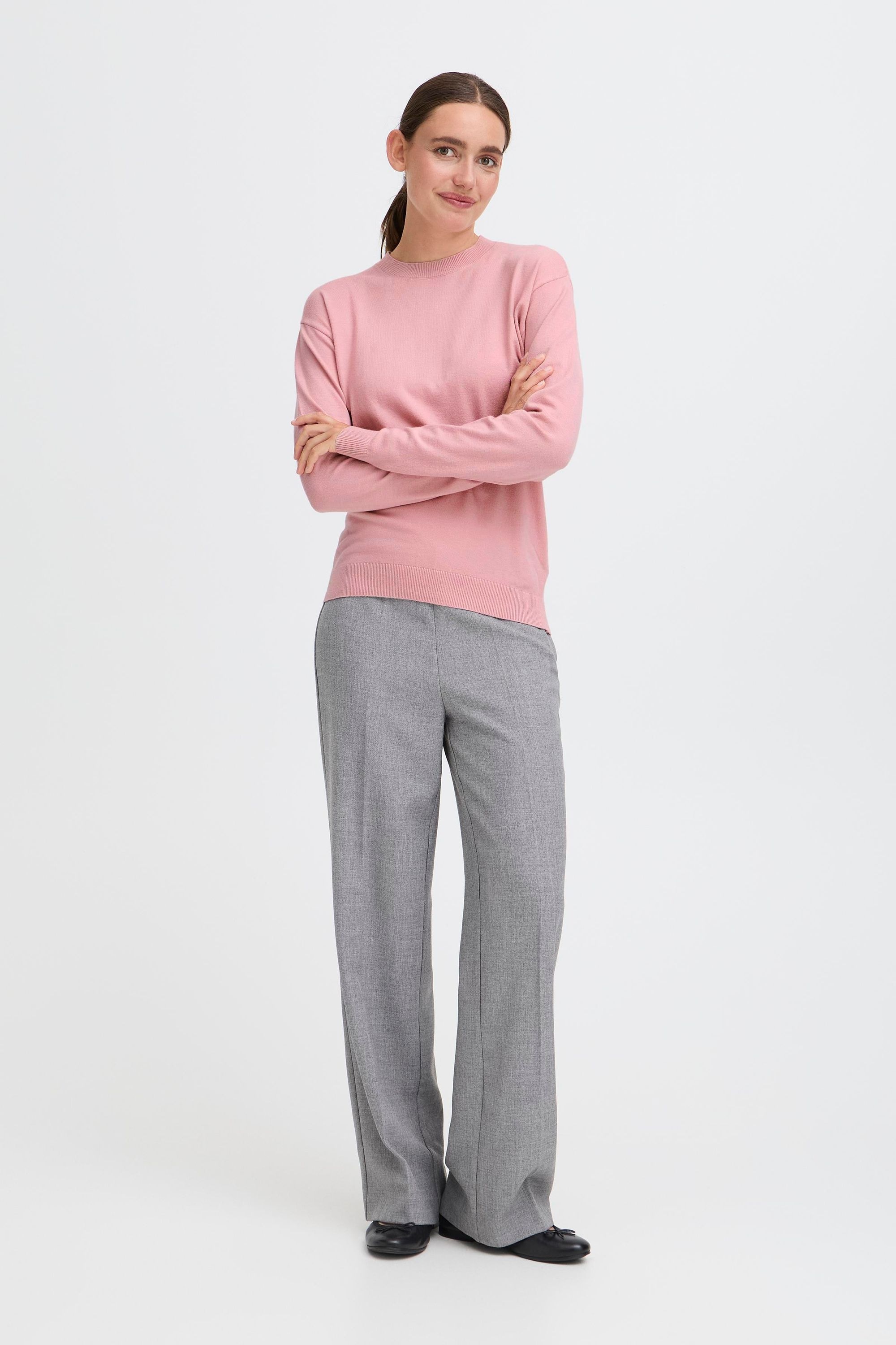 OXMO Strickfleece-Pullover »Strickpullover OXISCANNY LS«