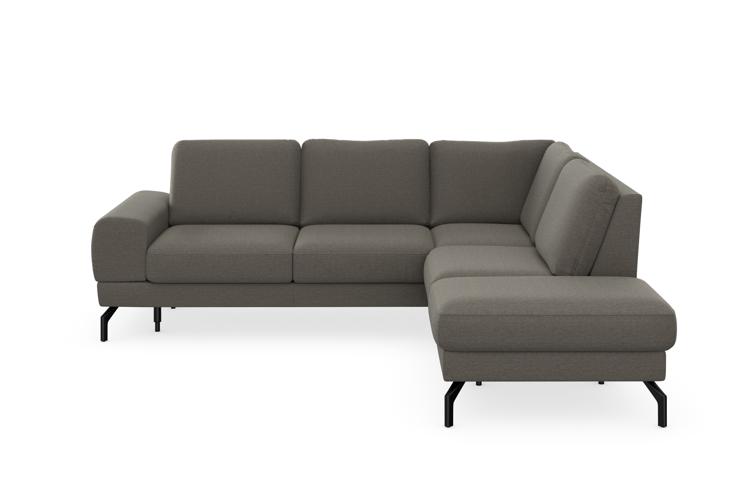 sit&more Ecksofa »Cinturo L-Form« inklusive Sitztiefenverstellung und Federkern, Sitzhöhe 48 cm