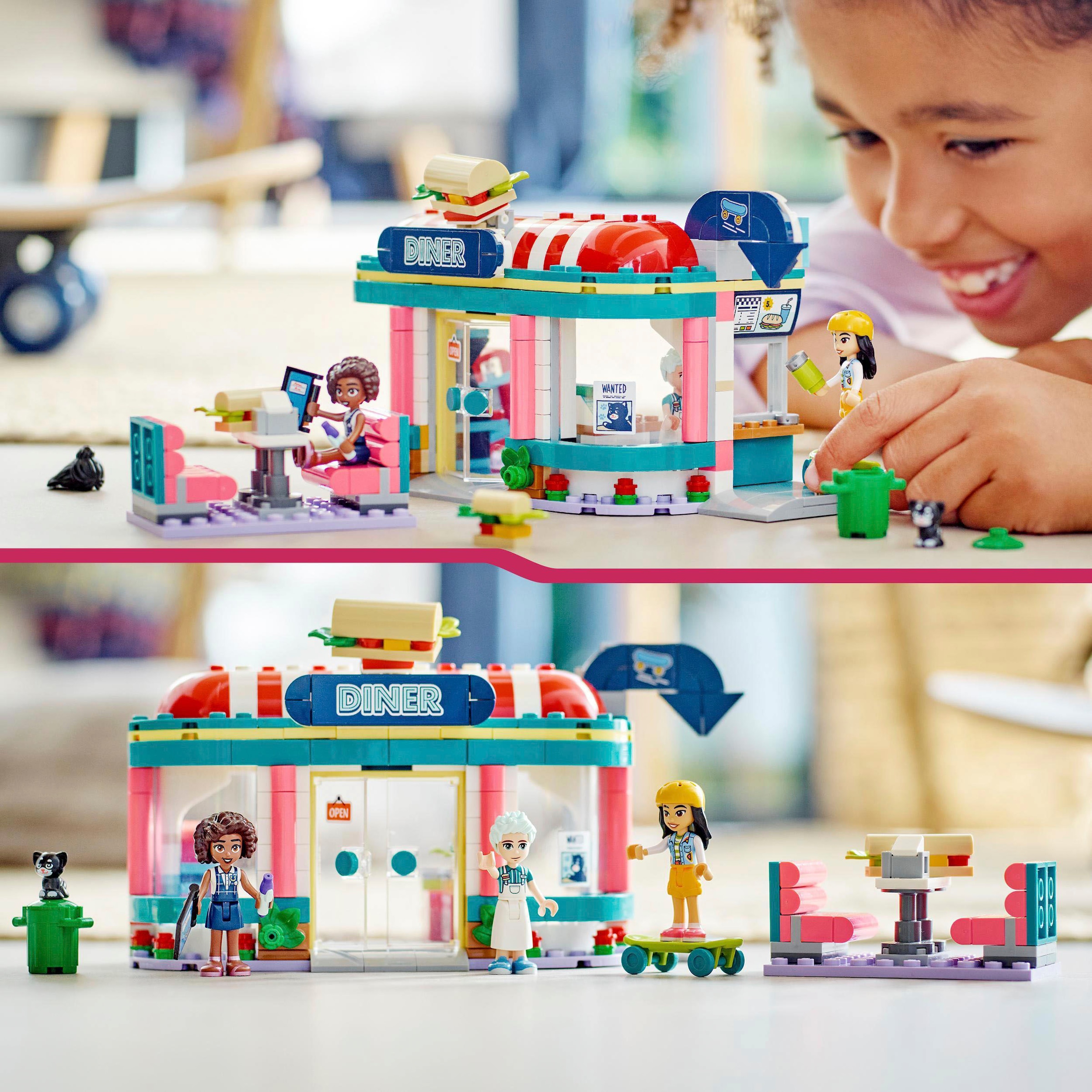 LEGO® Konstruktionsspielsteine »Restaurant (41728), LEGO® Friends«, (346 St.), Made in Europe