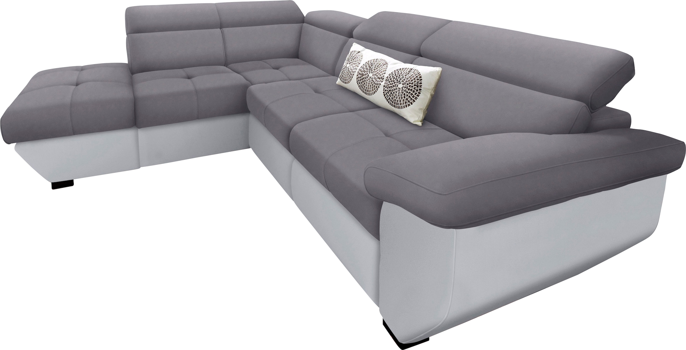 COTTA Ecksofa »Speedway L-Form«, mit Kopfteilverstellung, wahlweise mit Bettfunktion & Bettkasten