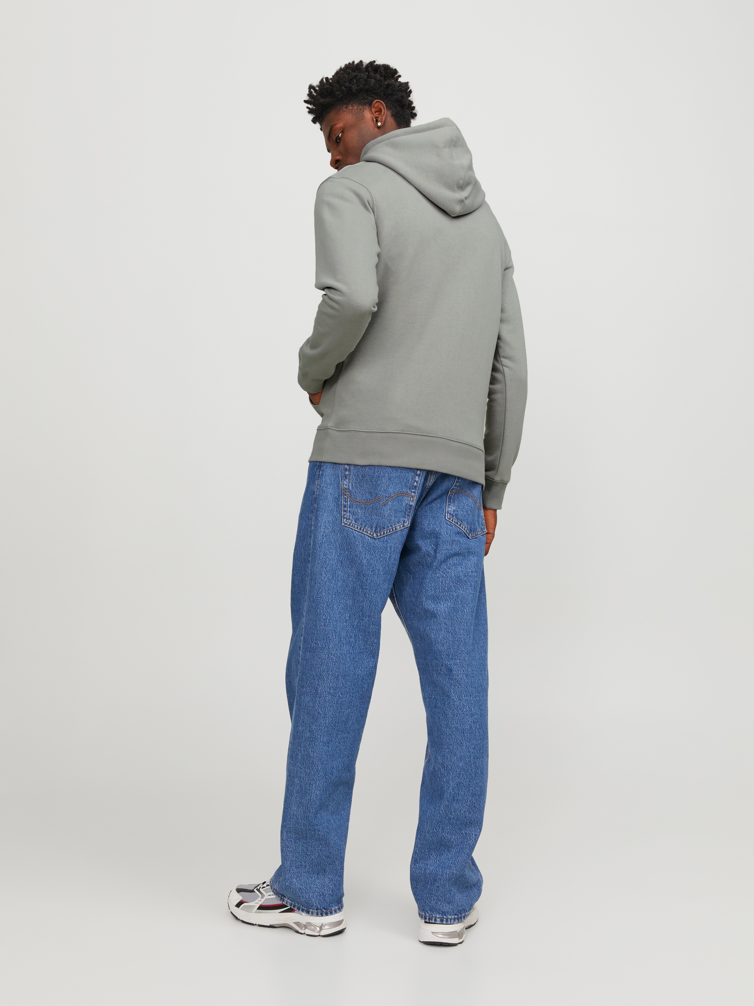 Jack & Jones Kapuzensweatshirt »JJESTAR BASIC SWEAT HOOD NOOS«, mit Rippbündchen
