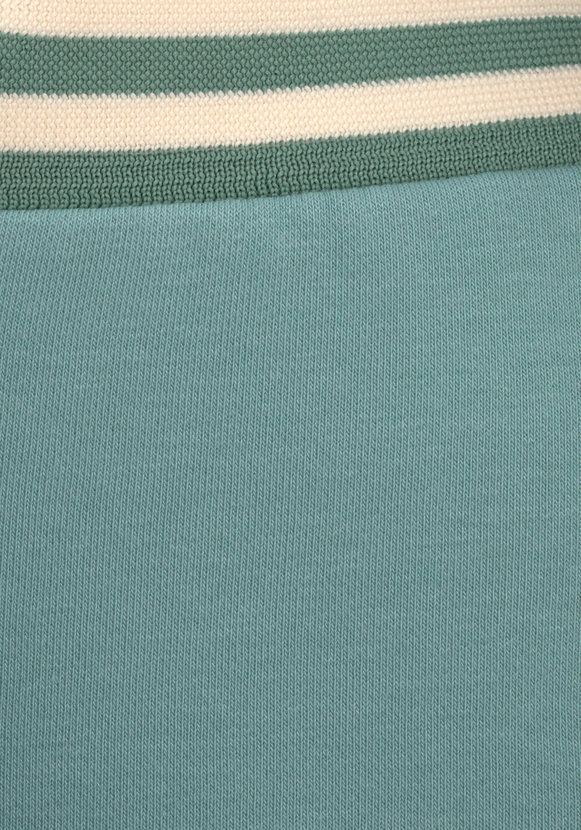 Bench. Relaxshorts, mit gestreiftem Bund, Loungewear, Loungeanzug