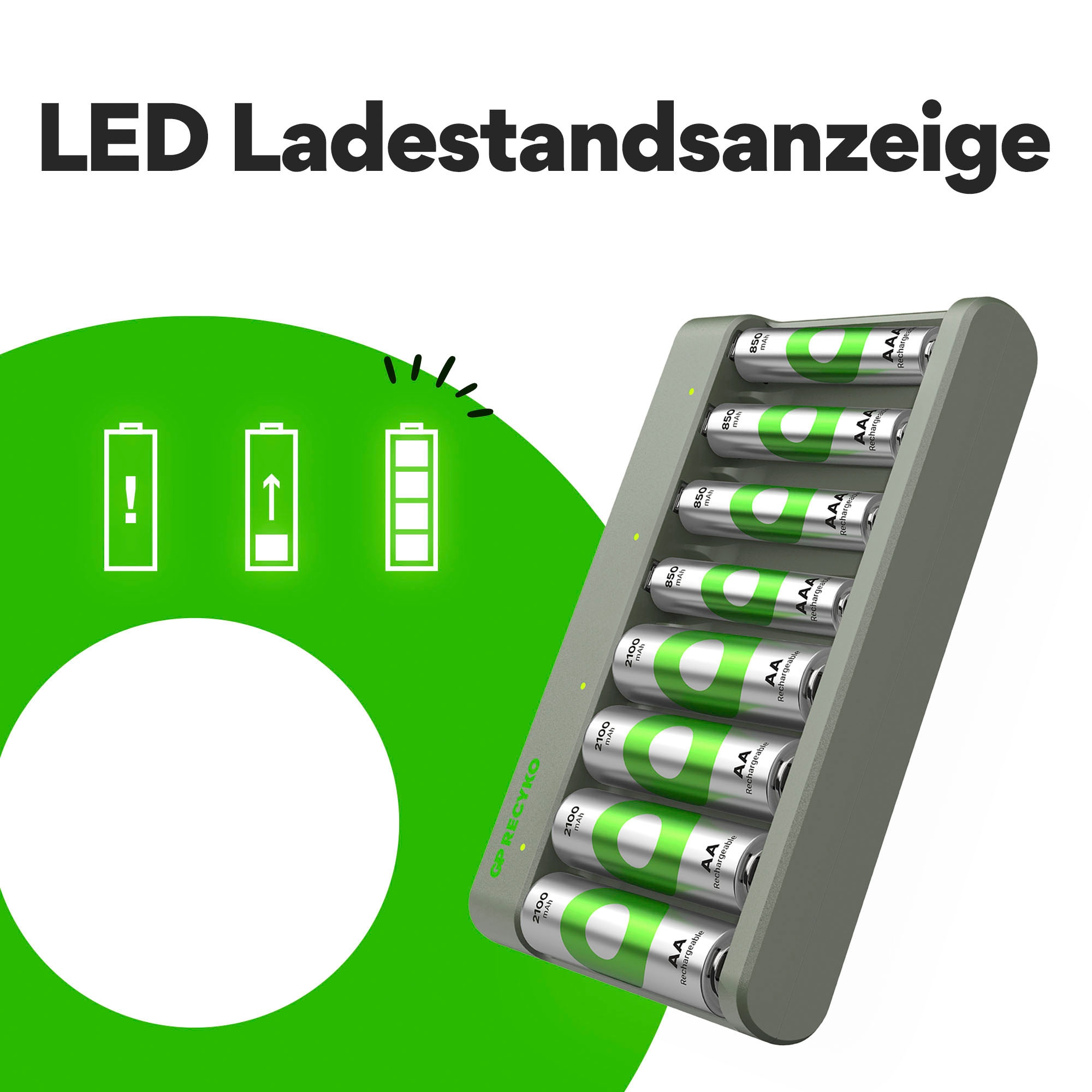 GP Batteries Batterie-Ladegerät »E821U«